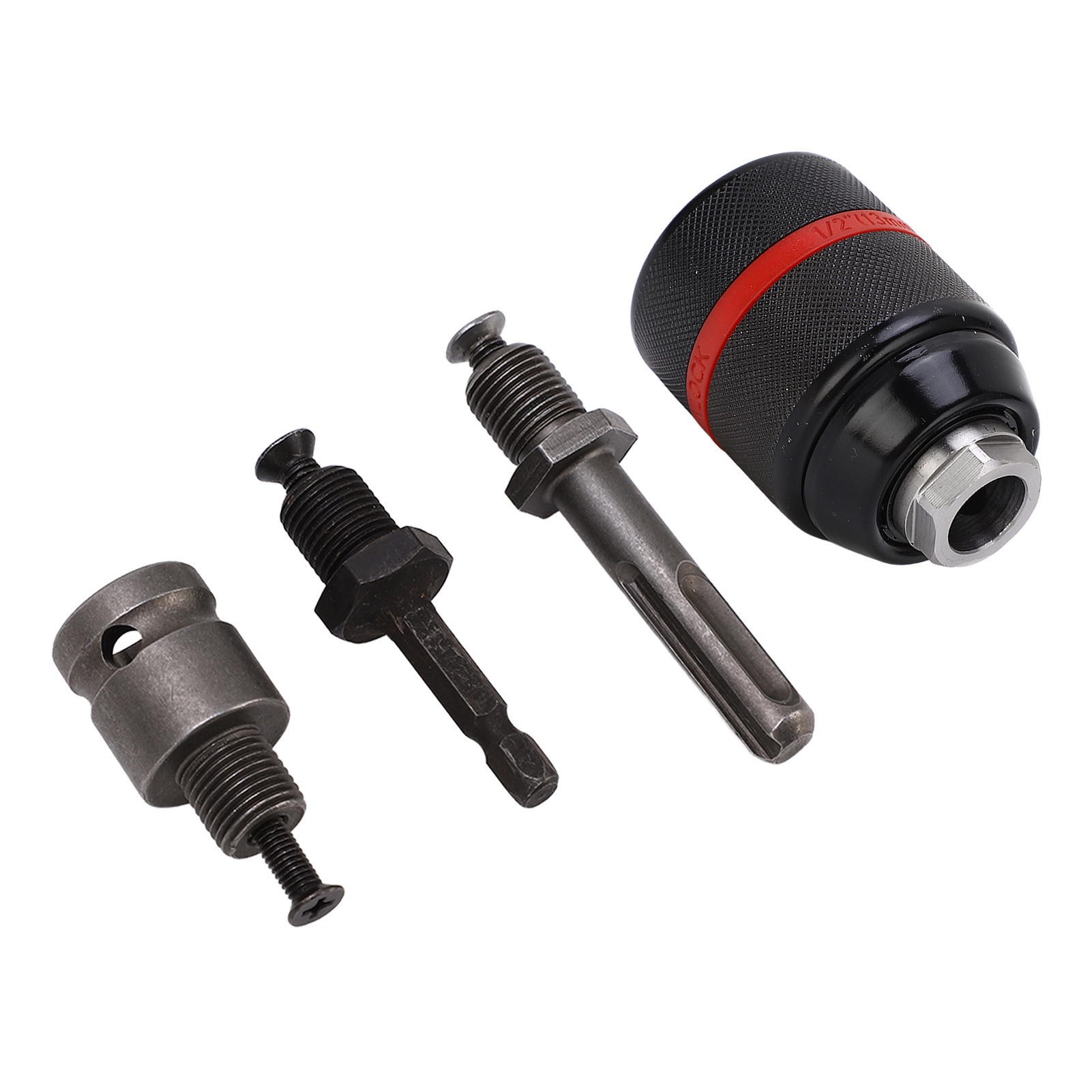 Schlüsselloses, Selbstspannendes Bohrfutter 1/2-20unf, 43 Mm Durchmesser, 2-13 Mm Spannbereich, Schnellwechselsystem, 63 Mm Sechskantschaft