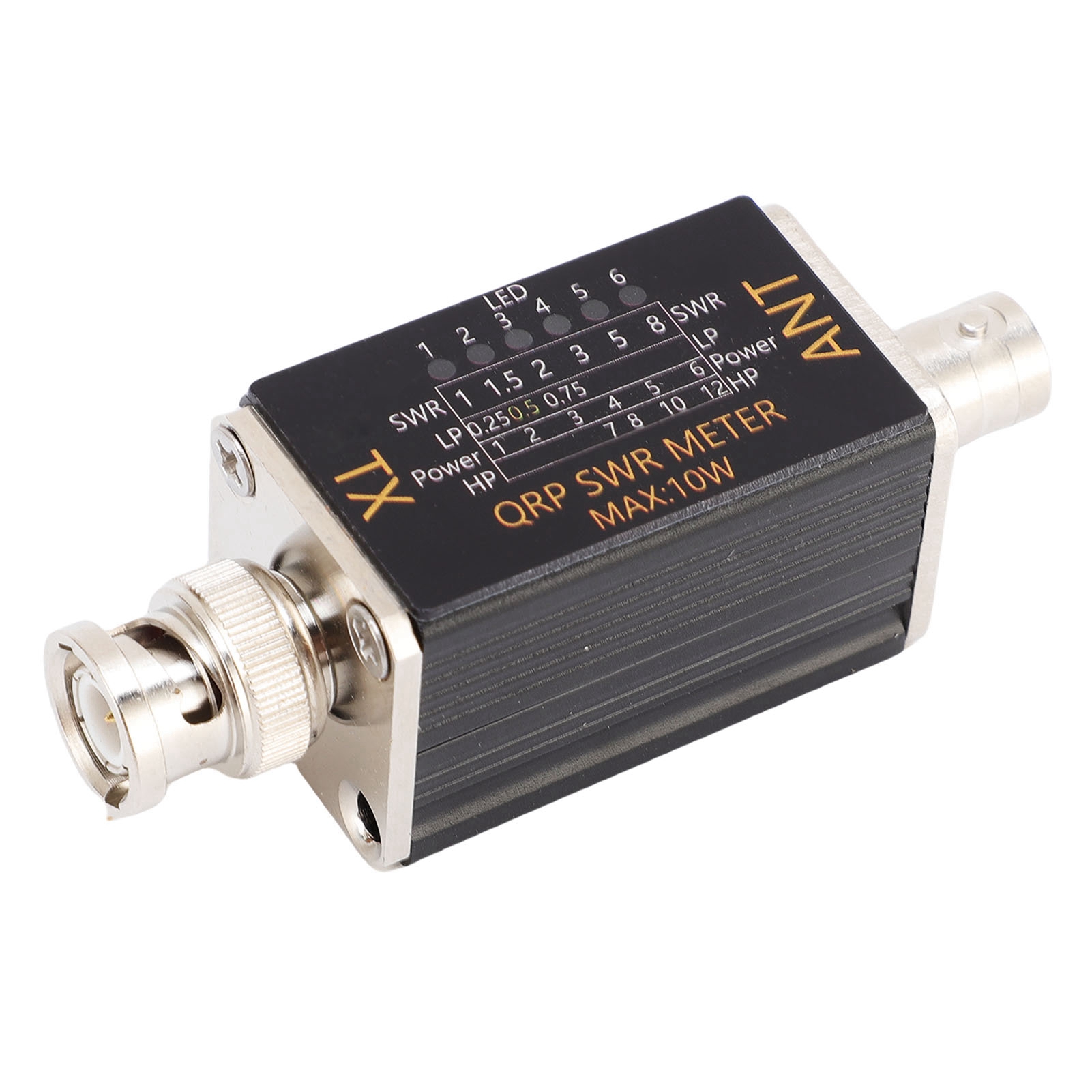 Swr-meter 1-30 Mhz 10w Bnc-anschluss Kurzwellenanzeige Mit 6 Leds Für Funkgeräte