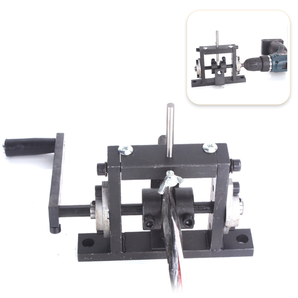 Manuelle Abisolierzange Und Elektrische Bohrmaschine Mit Doppelfunktion Für Kabelabfälle (1–30 Mm)