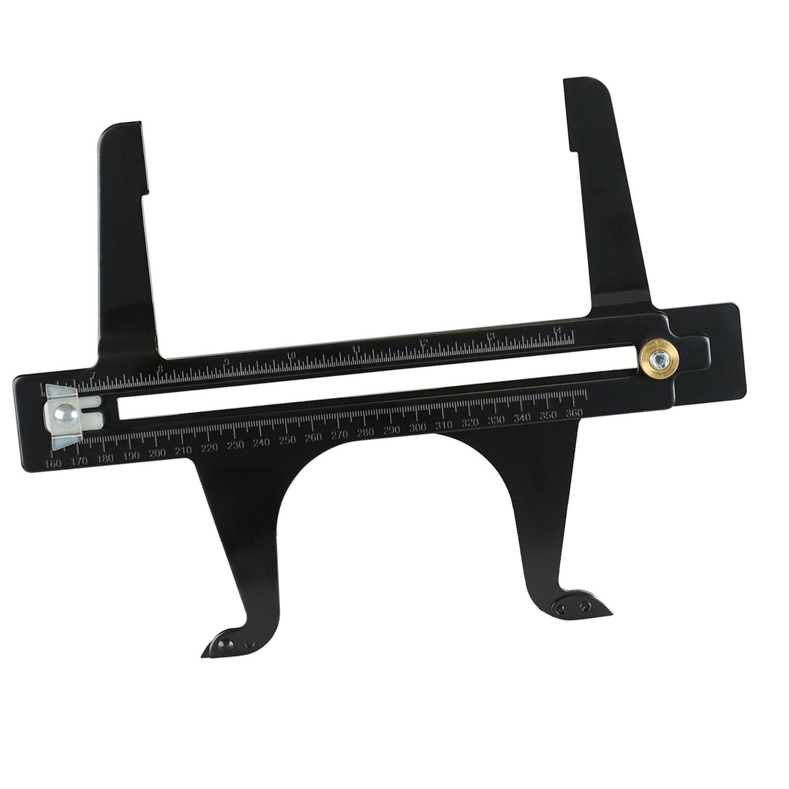 Einstellwerkzeug Für Bremstrommeln Aus Kohlenstoffstahl, 160–360 Mm, Doppelskala, Kombilehre, Bremsenrückstellung