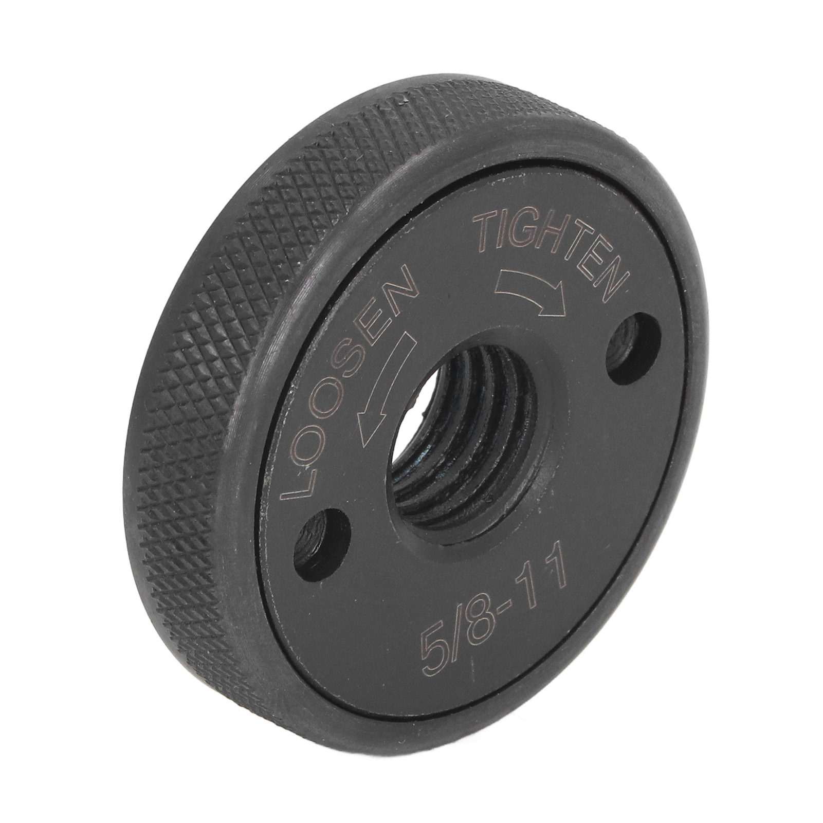 Flanschmutter 5/8-11 Aus Legiertem Stahl Für Winkelschleifer Mit Selbstsichernder, Rutschfester Druckplatte, 48,5 Mm Durchmesser