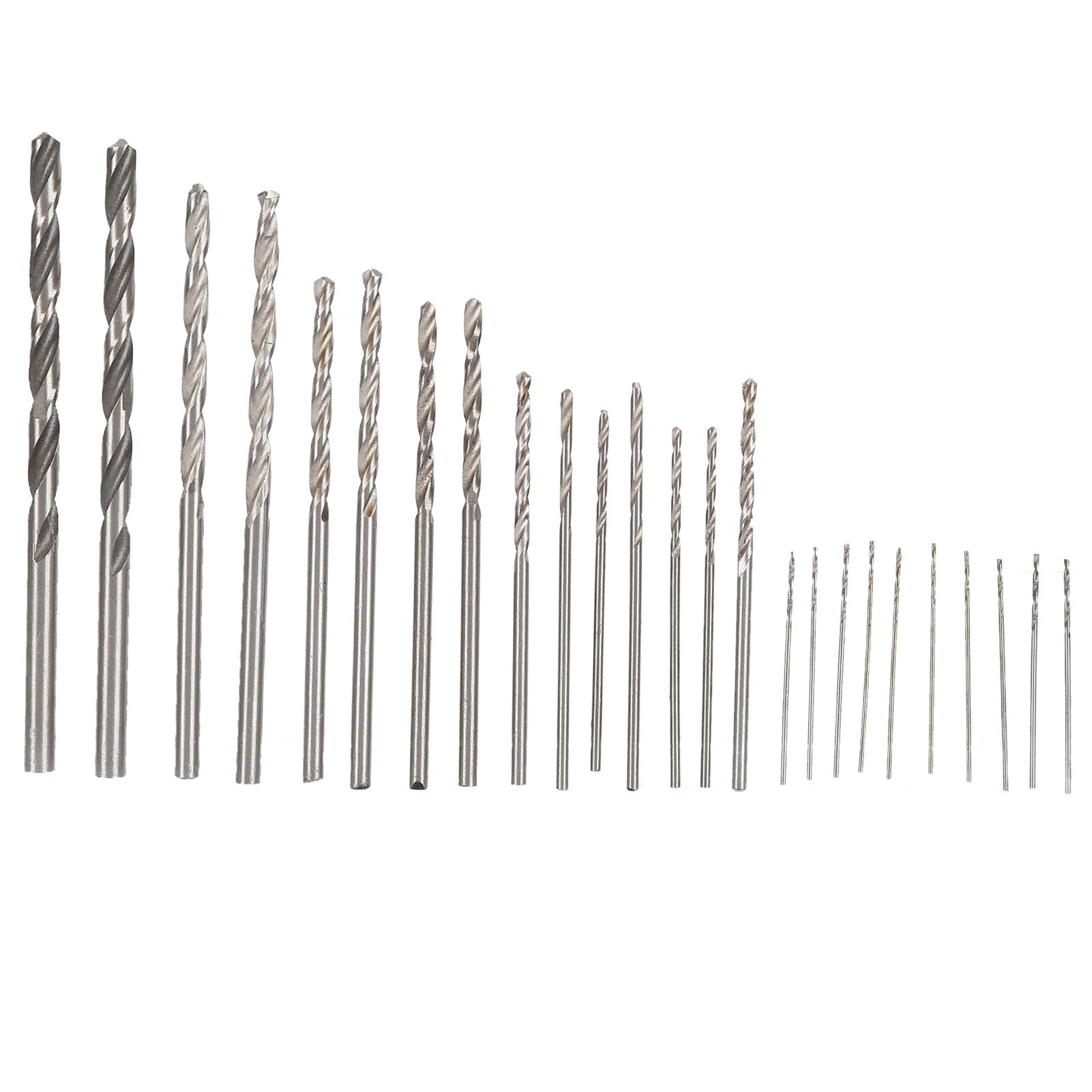 Set Mit 25 Mikro-spiralbohrern Aus Hss Mit Geradem Schaft Für Schmuckherstellung, Uhrenherstellung Und Leiterplatten, 0,5–3 Mm