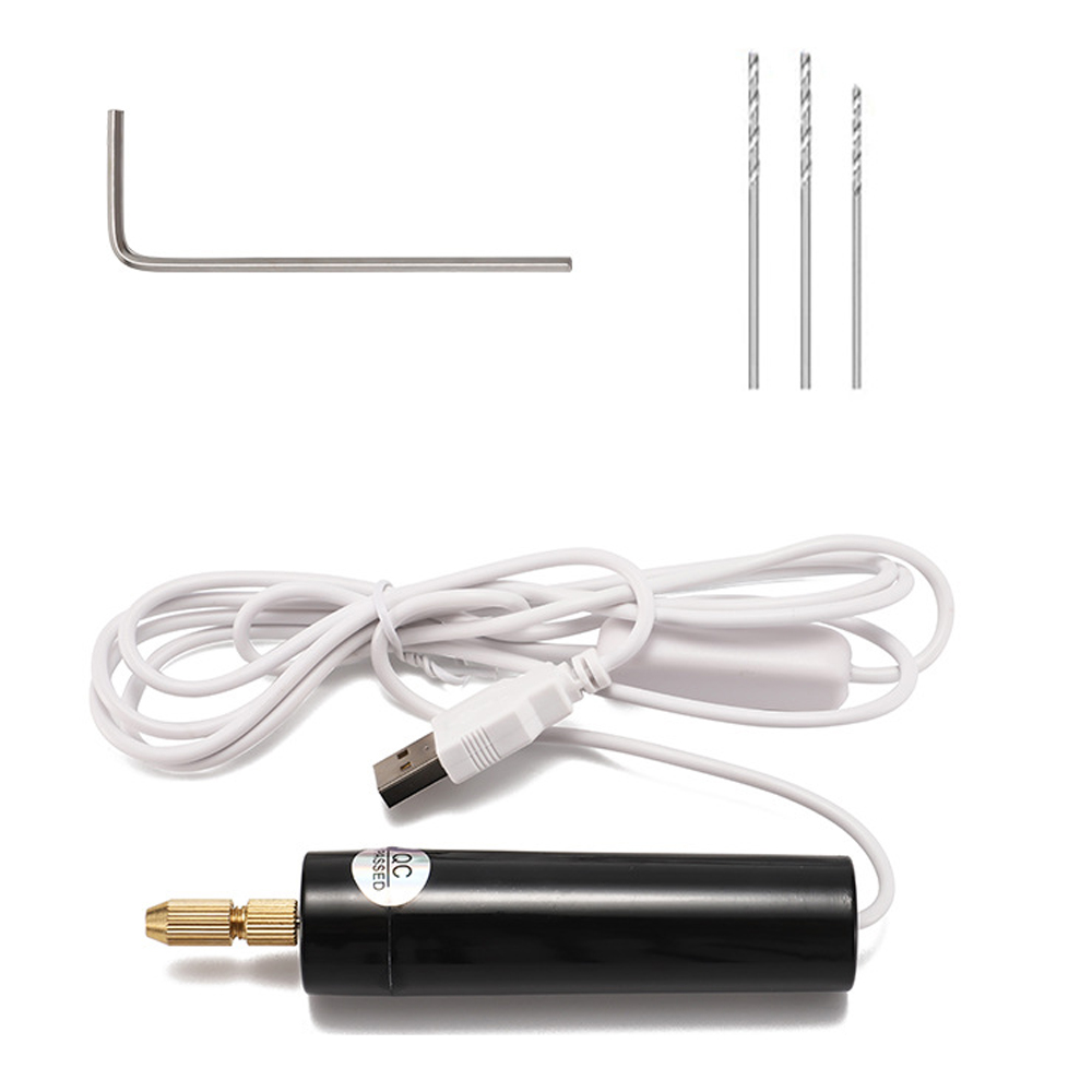 Usb-schleifmaschine, Mini-elektro-handbohrmaschine, Bohrwerkzeug Für Manuelle Arbeiten, Ösenstanzvorrichtung, Stiftform