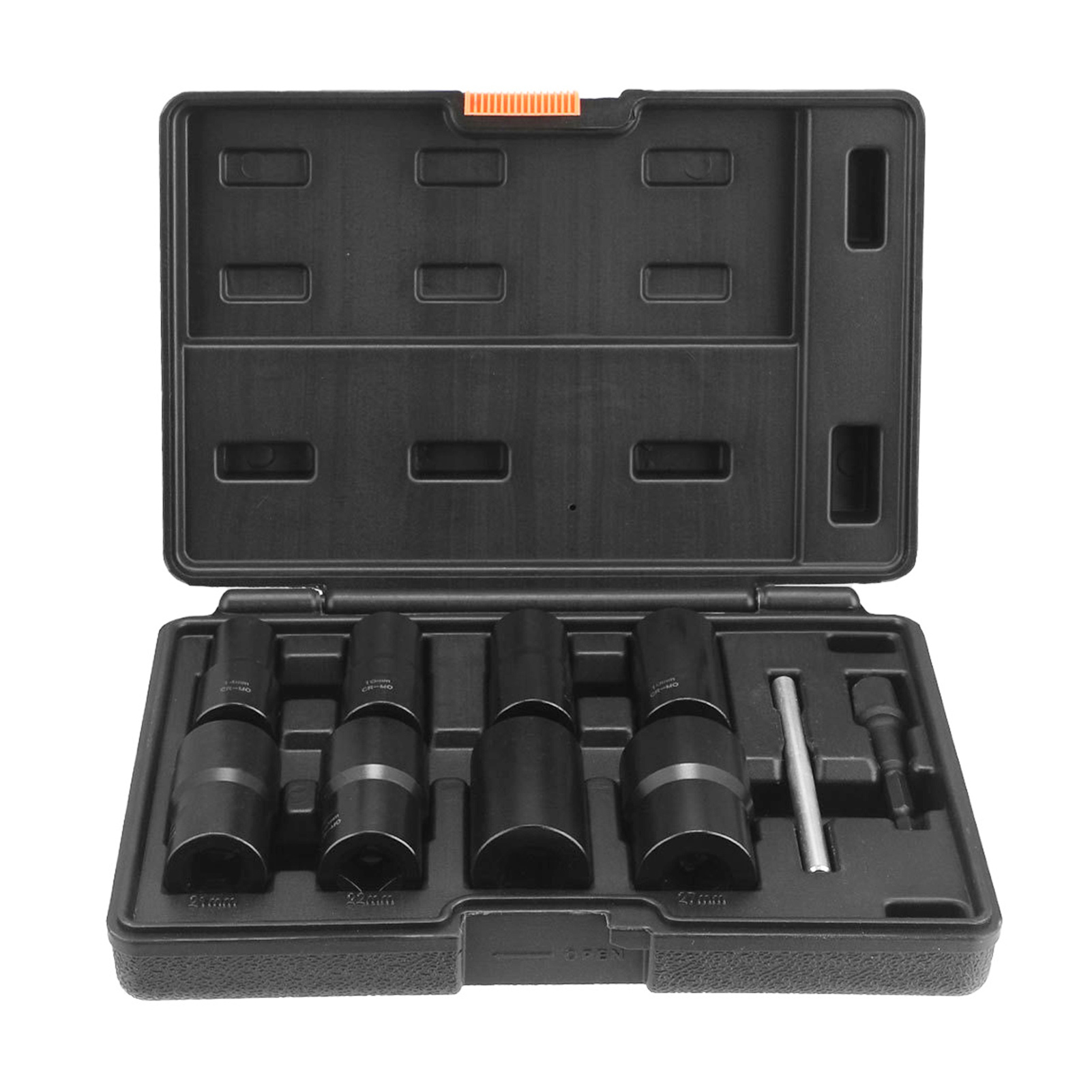 10-teiliges Bolzenausdreher-set, 1/2-zoll-mutternausdreher-steckschlüssel, Steckschlüsselsatz Zum Entfernen Beschädigter, Festsitzender, Verrosteter Und Abgenutzter Bolzen, Muttern Und Schrauben