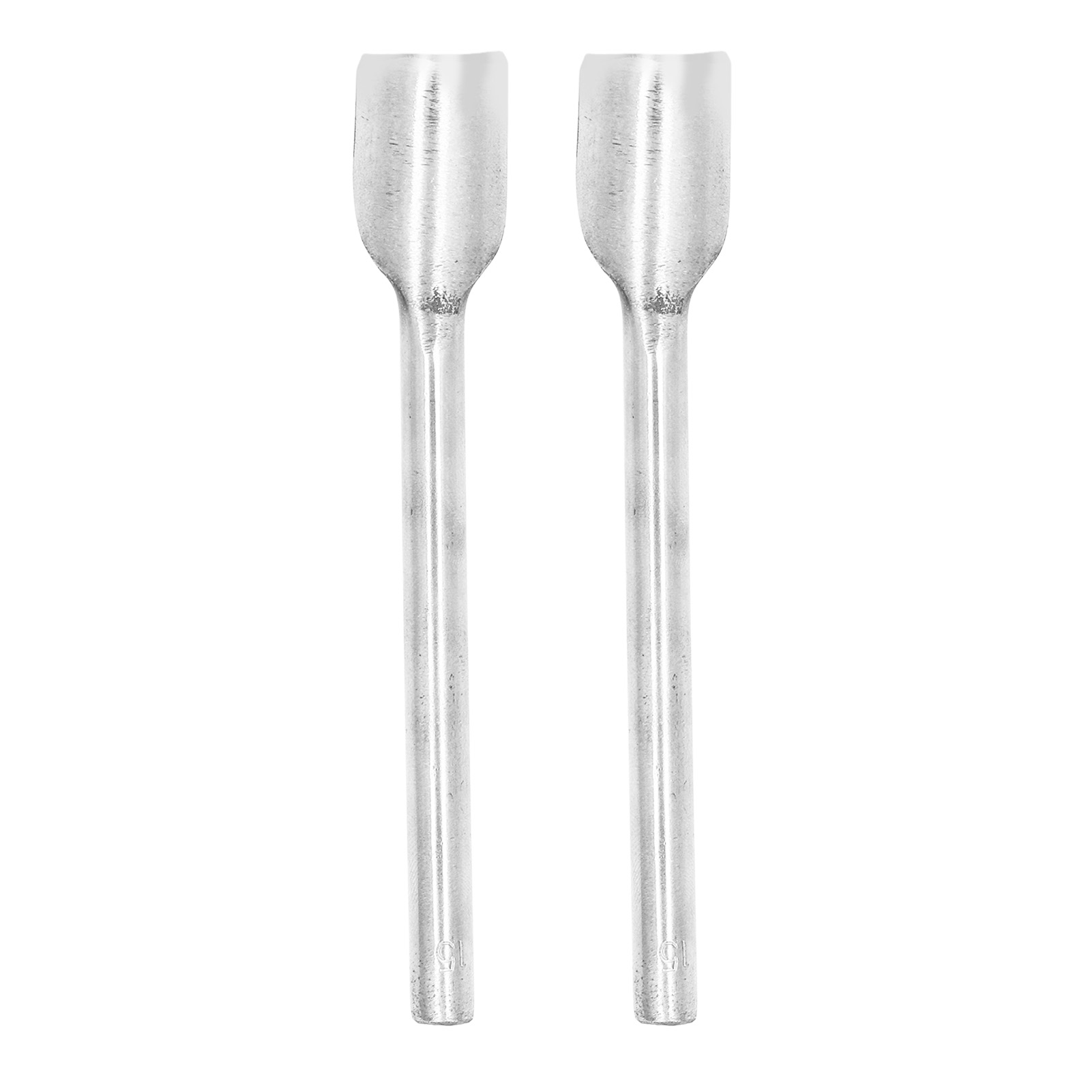 Set Mit 2 Halbkreisförmigen Lochzangen Aus Stahl Für Leder, Bastelwerkzeug Zur Herstellung Von Gürteln Und Riemen, 15 Mm