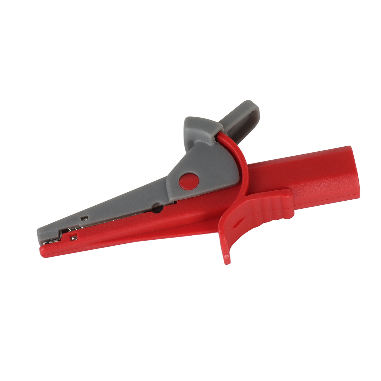 Sichere, Isolierte Stromprüfzange, 20 Mm Öffnung, Mit 4-mm-bananenstecker Für Pkw, Lkw Und Elektroprojekte, Rot