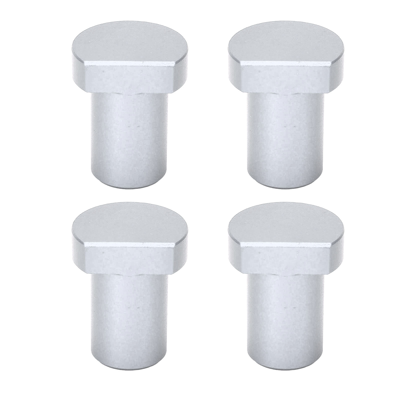 Set Mit 4 Werkbankstiften, 19 Mm Durchmesser, Aus Hochfester Aluminiumlegierung, Versilberte Nut- Und Federblöcke Für Die Holzbearbeitung