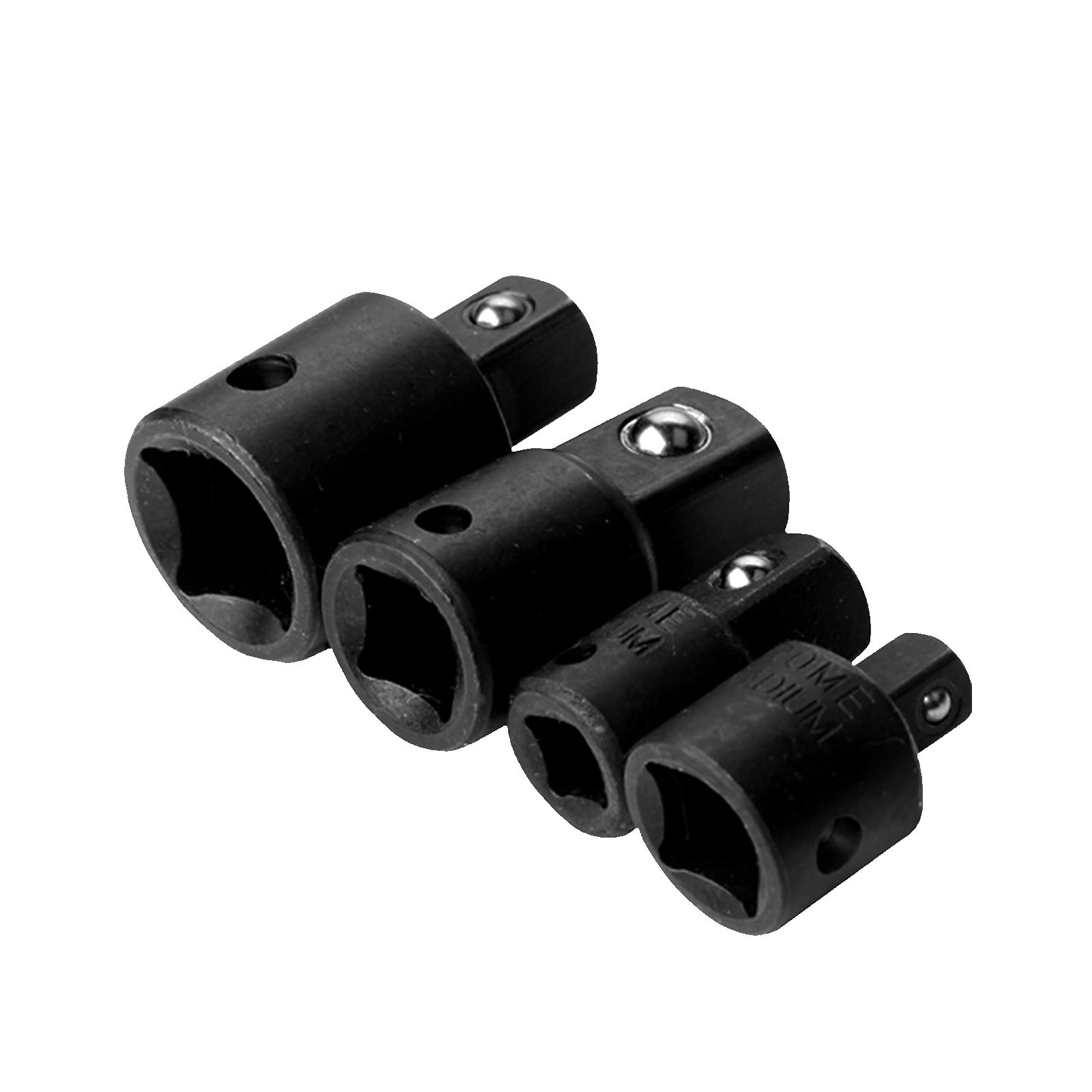 Satz Mit 4 1/4", 3/8" Und 1/2" Stahl-schlagschrauber-einsatzadaptern, Reduzierstücken Für Schlagbohr- Und Schraubendreherbits