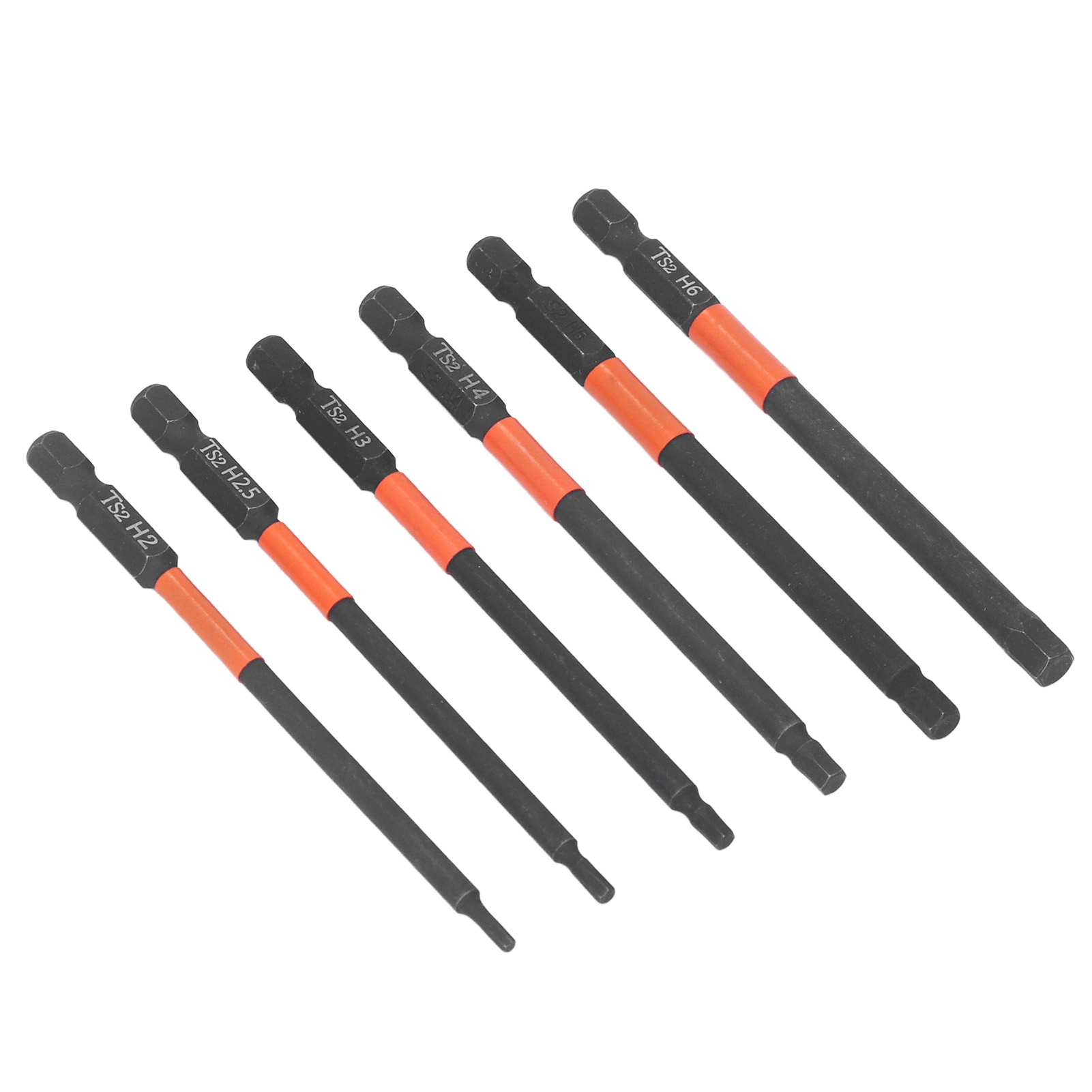 6er-set Magnetische Kreuzschlitzbits Für Schlagbohrmaschinen Und Schraubendreher, 1/4-zoll-sechskantschaft, Stahl