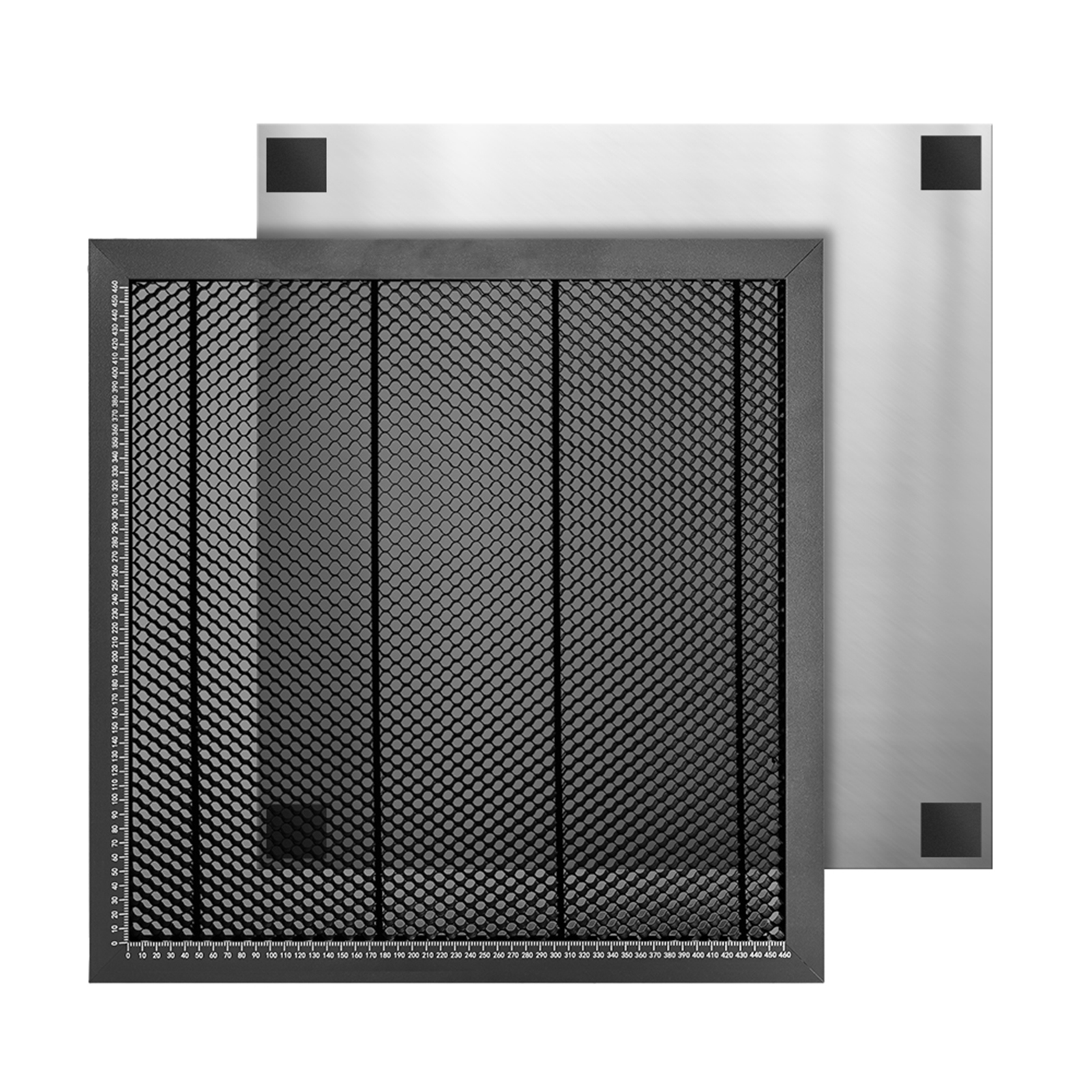 Wabenförmiger Arbeitstisch Für Lasergravierer Mit Stahlplatte, Sauberer Schneidetisch Für Lasermaschinen, 300 X 300 X 22 Mm, Schutztisch Zum Gravieren Von Holz/leder/metall/acryl