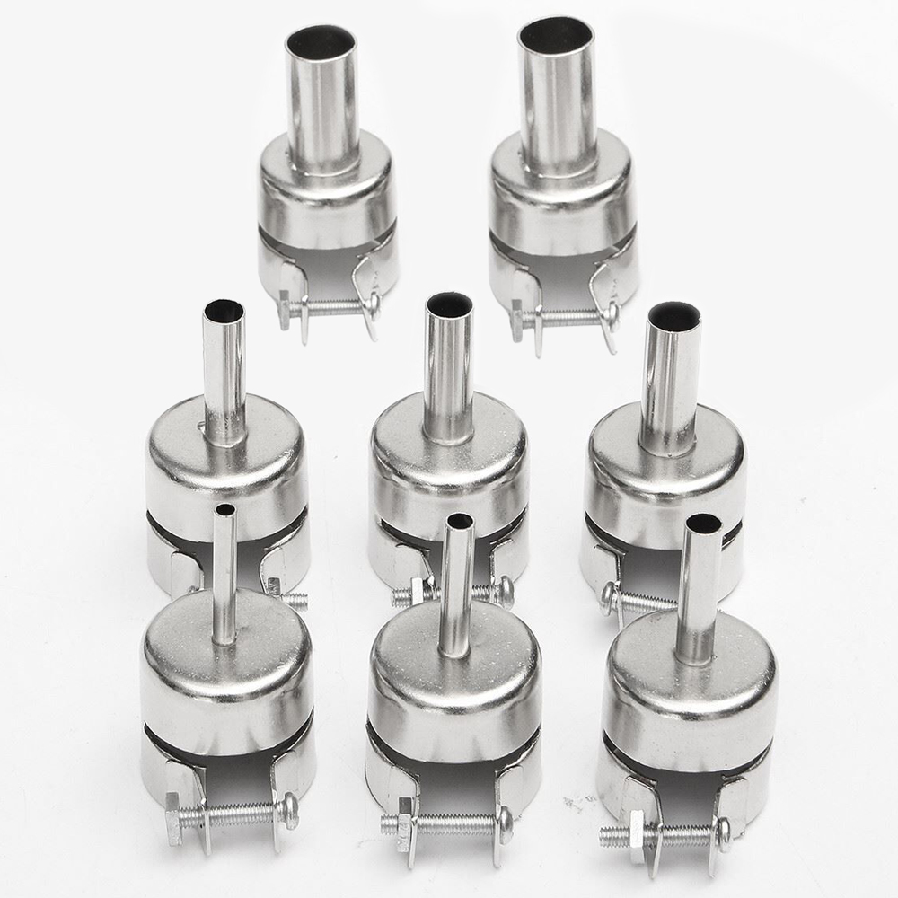 Set Mit 8 Düsen Für Heißluftgeneratoren Und Heißluftlötstationen, 3/4/5/6/7/8/10/12 Mm, Kompatibel Mit 850, 852, 858, 950, 952 Und 702