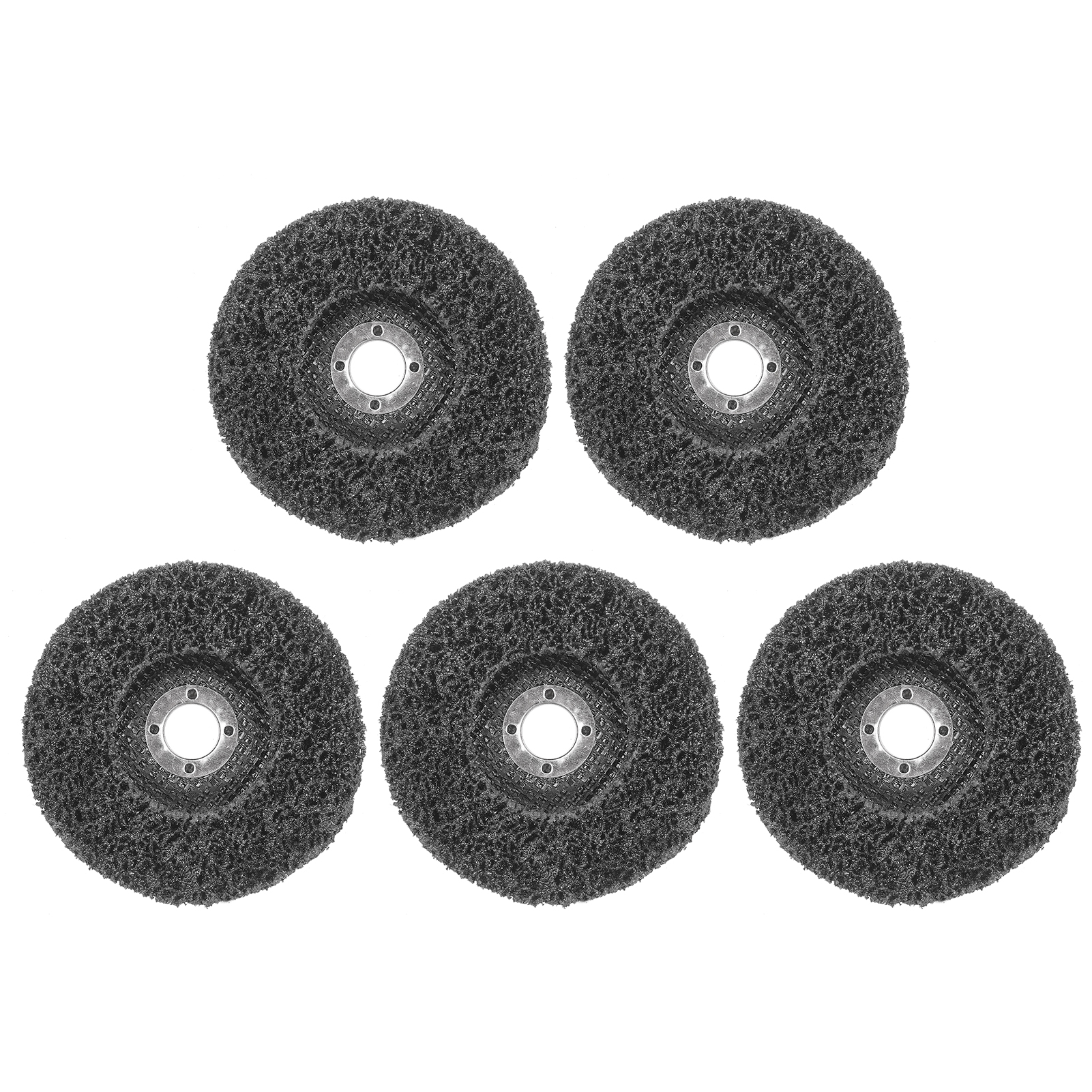 4-zoll-entlackungsscheiben, Schleifscheiben, Reinigung, Rostentfernung, Lackoxidation, Beschichtung, Metall, Holz, Fiberglas, 5er-set