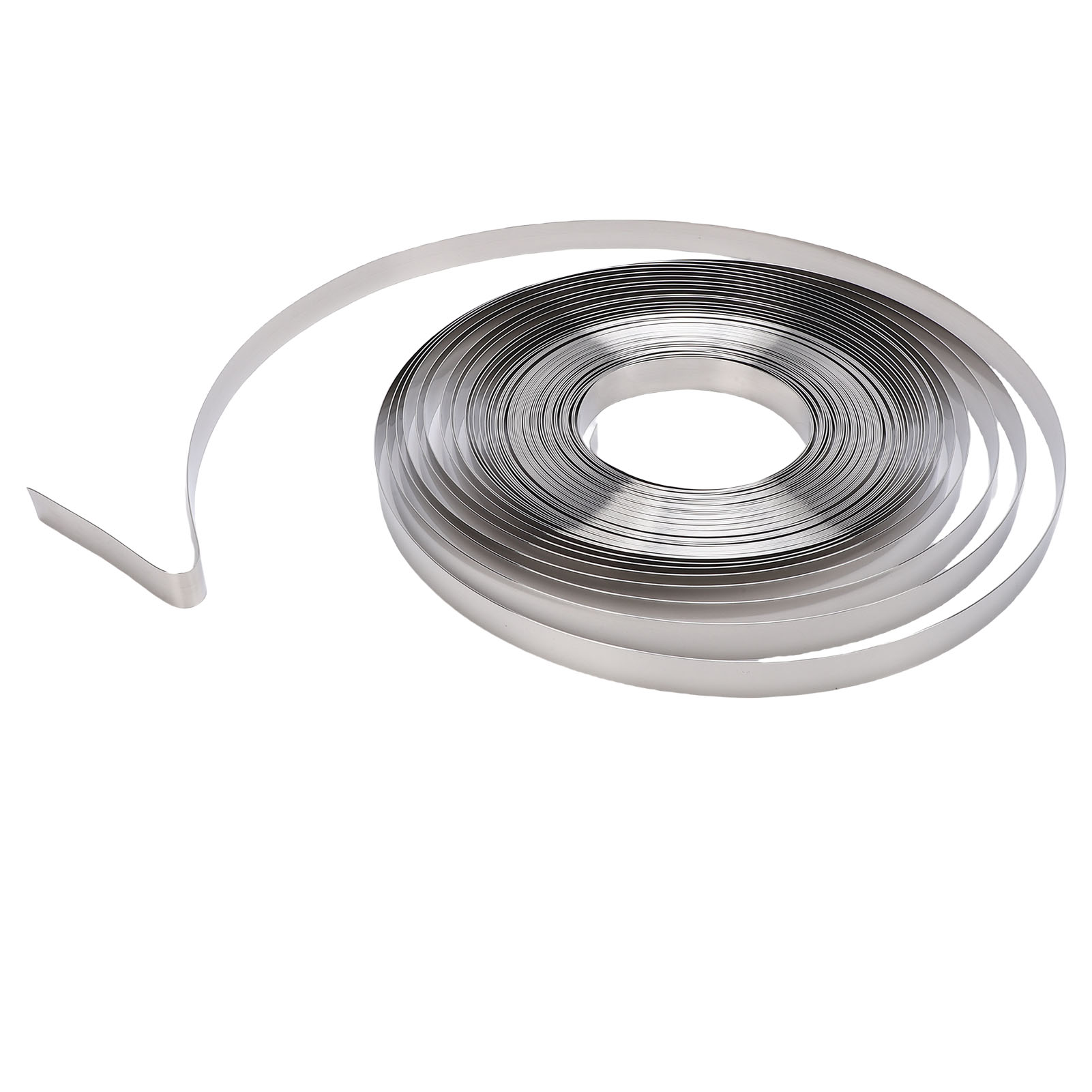 30 M Rolle Edelstahlband 304, 19 Mm Lang X 0,5 Mm Breit, Für Industrielle Verpackungen Und Hochbelastbare Polsterung.