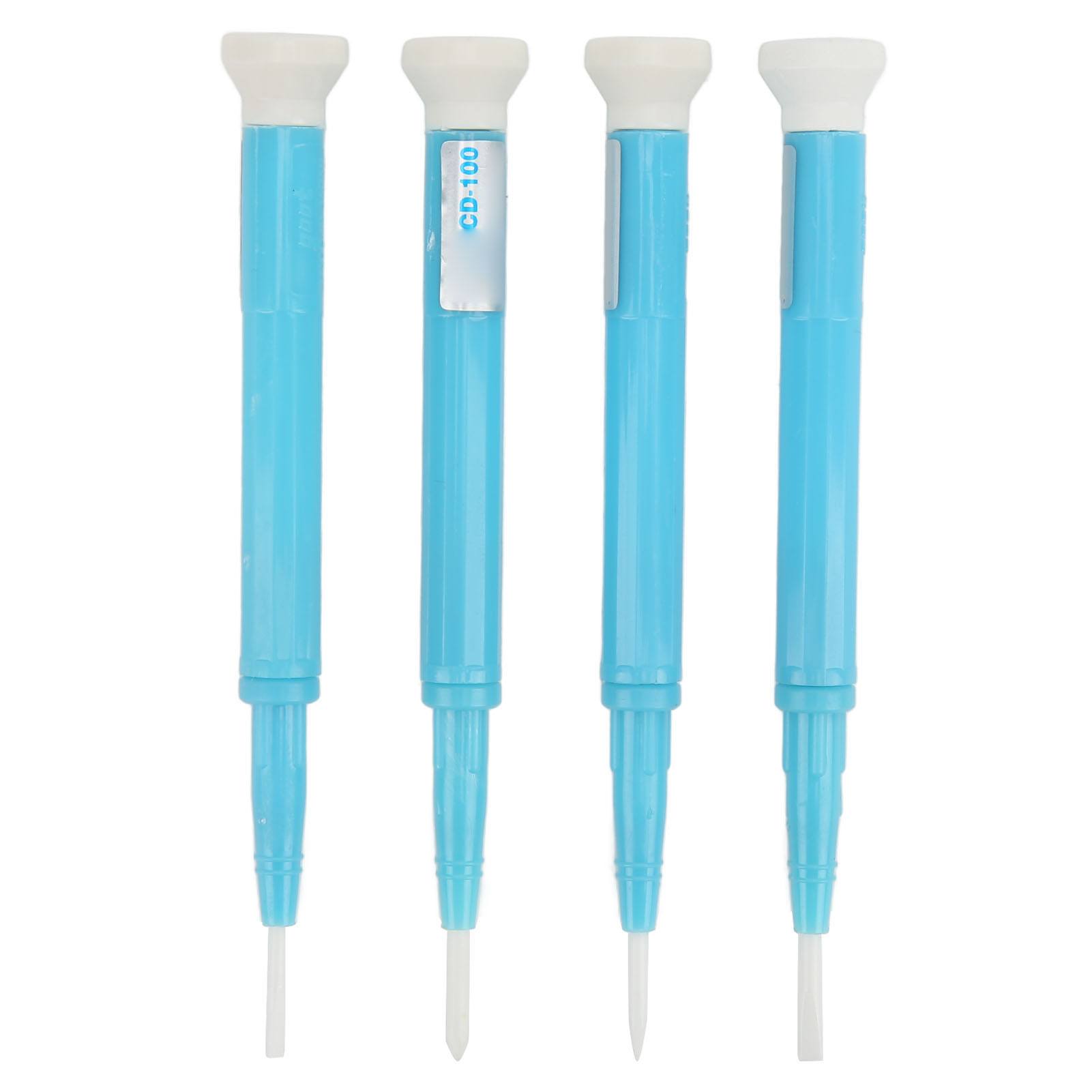 Satz Mit 4 Zirkonoxid-keramikschraubendrehern Zur Potentiometereinstellung, Schlitz, Kreuzschlitz: 1,3 Mm, 1,8 Mm, 2,6 Mm, 2 Mm