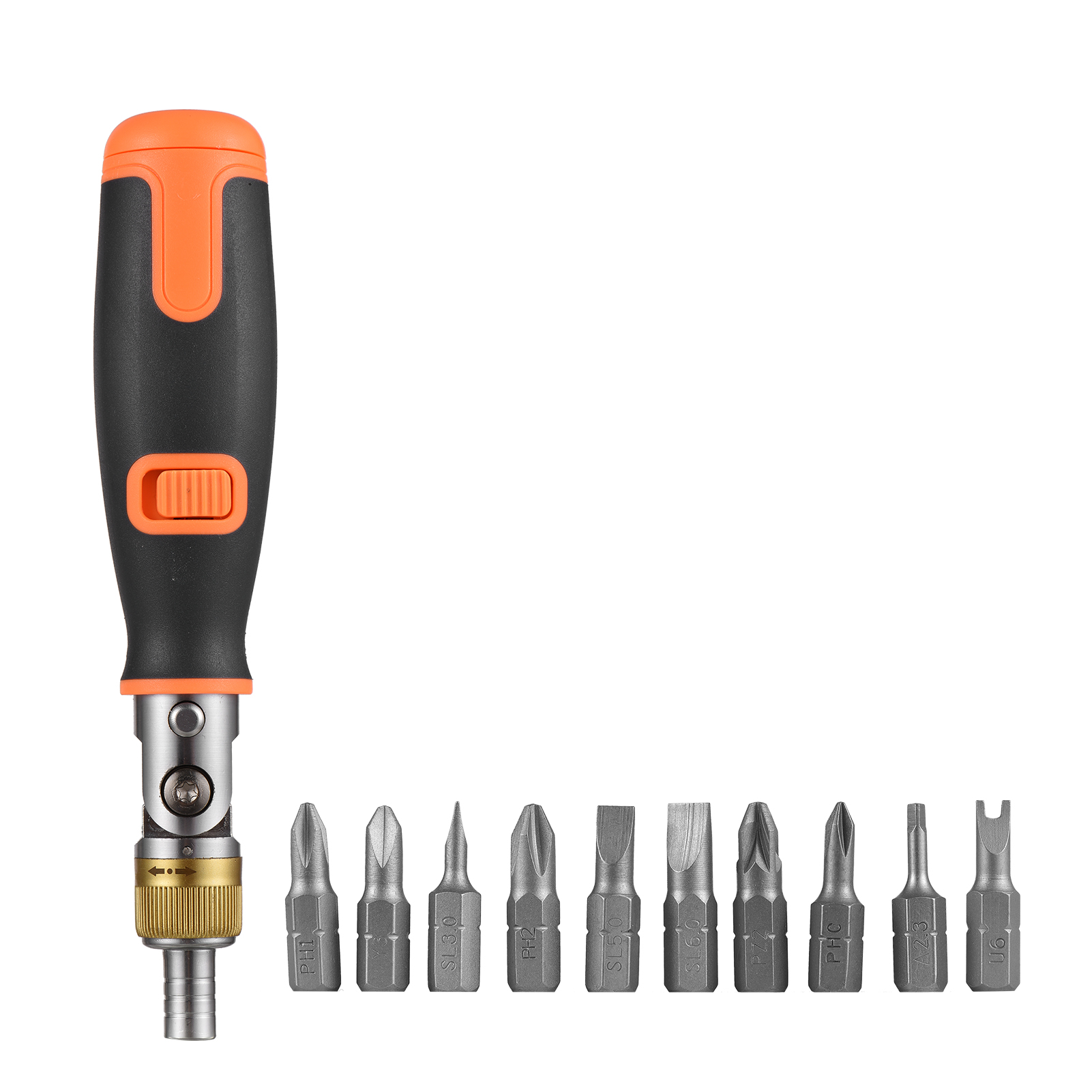 10-in-1-multifunktionsset Mit Bidirektionalem Ratschenschraubendreher, 10 Bits, Ratschenschraubendreher Und 6,23-mm-verstellbarem Mutternschlüssel