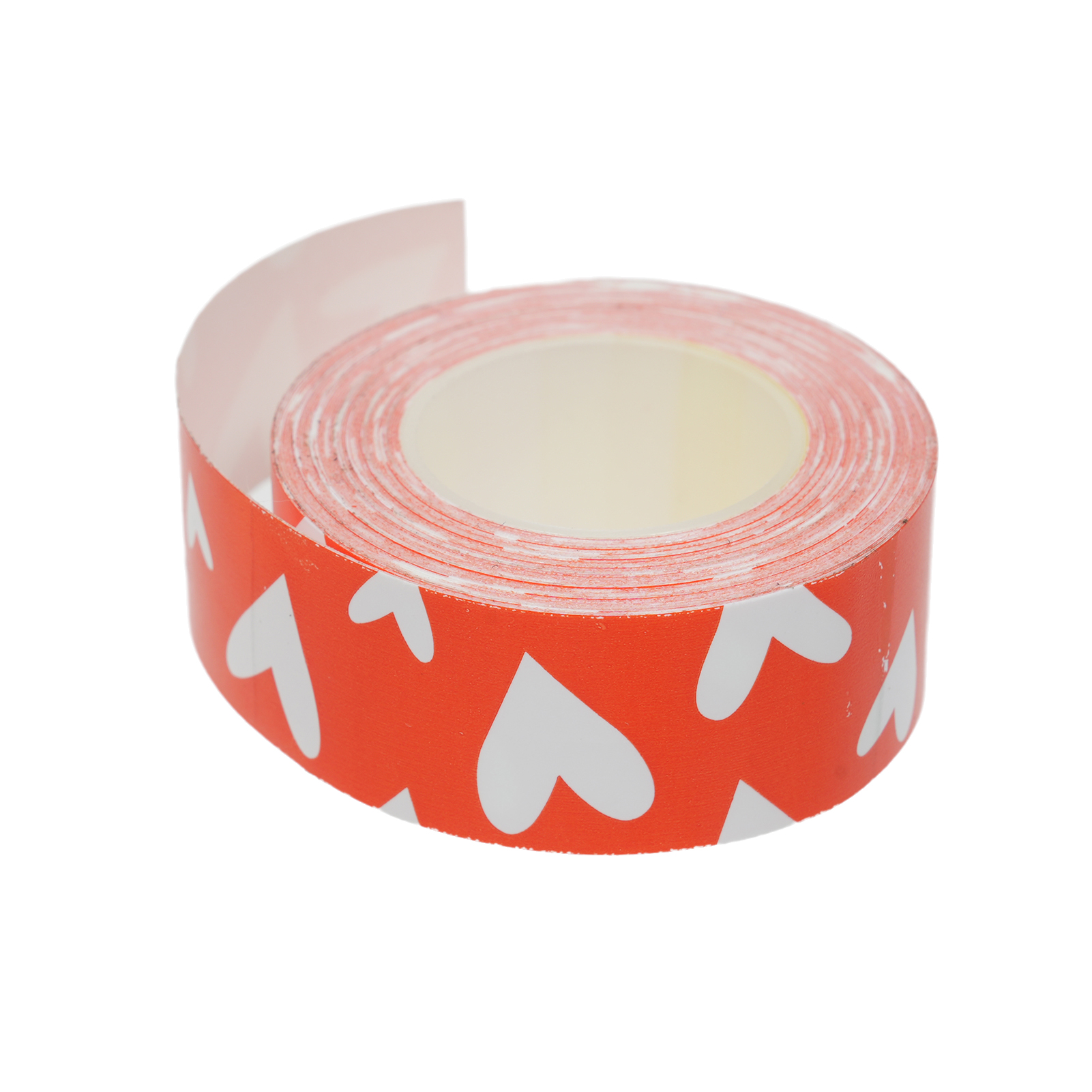 King Jim Tepra Lr5c Kompatibles Thermotransfer-etikettenband, 1 Rolle, Selbstklebendes Thermotransferpapier, 15 Mm X 4 M, Herzdesign
