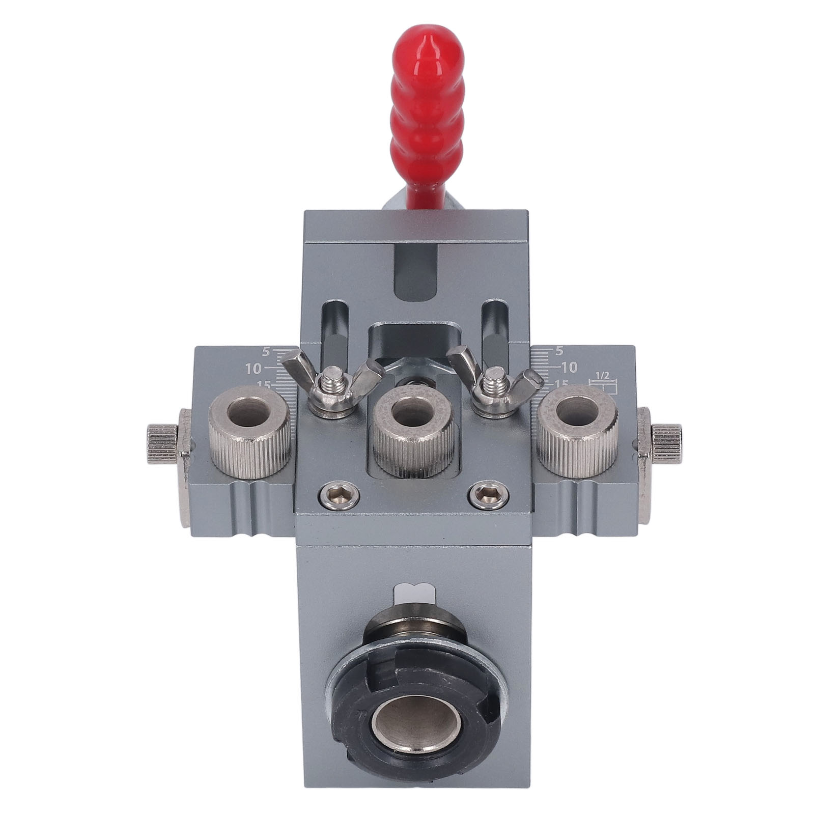 Schnellspann-bohr- Und Stanzwerkzeugset Für Die Holzbearbeitung, 3-in-1-bohrerpositionierer Aus Aluminiumlegierung
