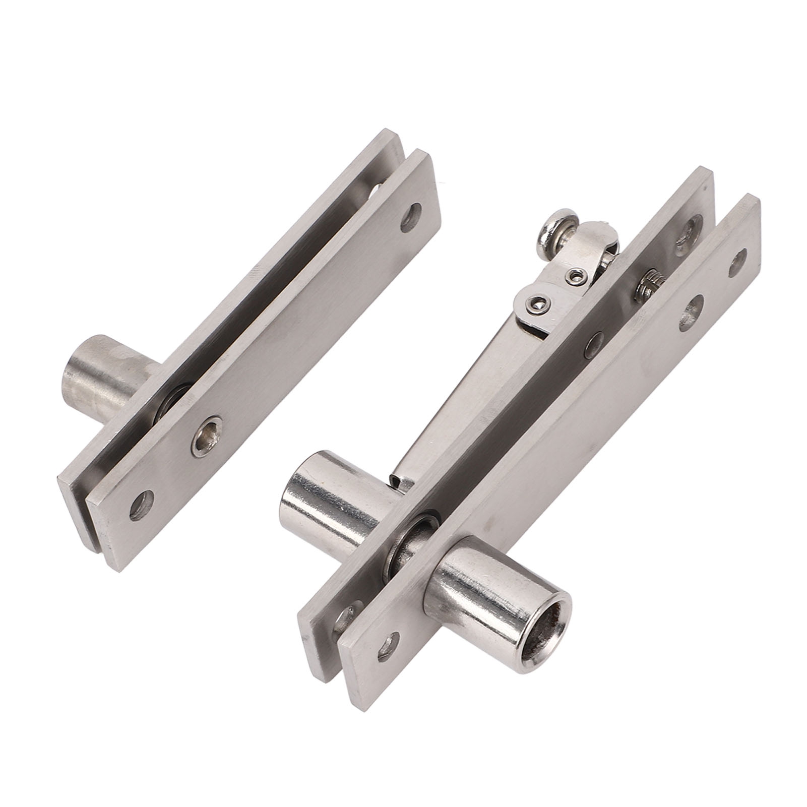 360° Drehbares Schwenkscharnier, Tragkraft 136 Kg, Edelstahl, Einbauscharnier Für Holztüren Und Aluminiumrahmen, 2 Stück