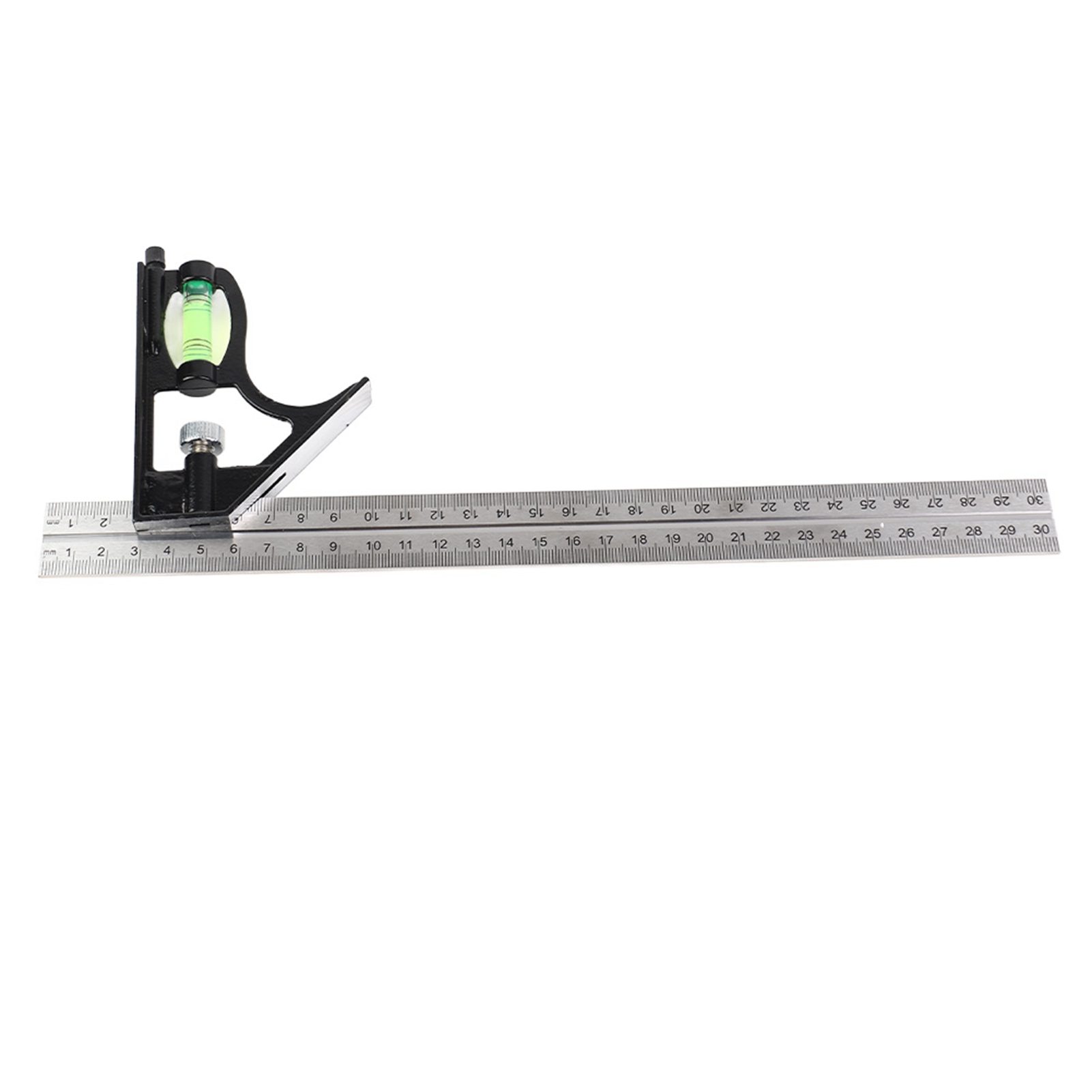300 Mm Verstellbarer Kombinationswinkel (45/90°) Mit Wasserwaage