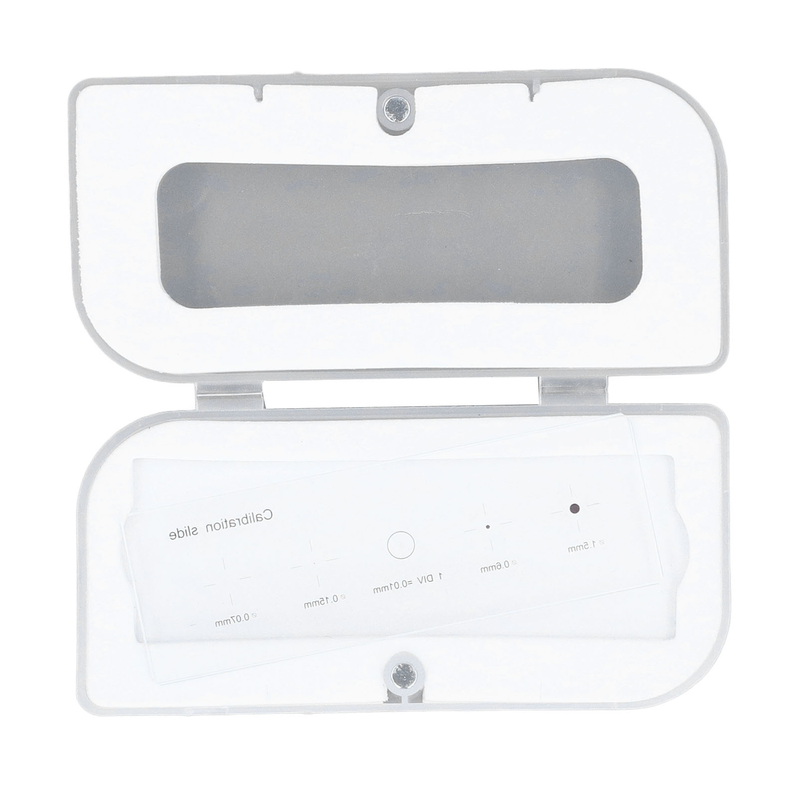 Mikroskop-kalibrierregel 0,01 Mm–1,5 Mm Sio2-platte Präzise Kalibrierung