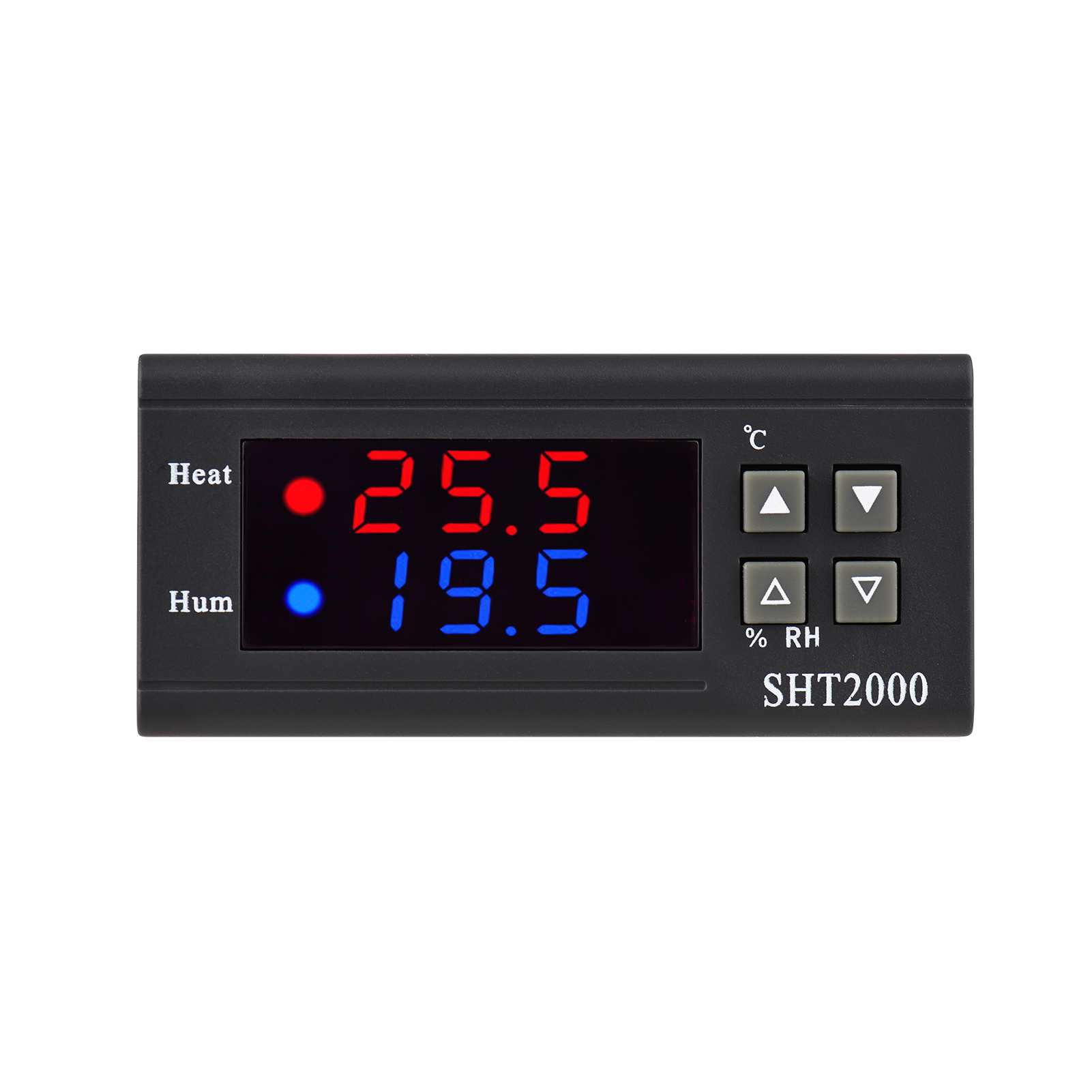 Sht2000 Digitaler Temperaturregler, Intelligenter Thermostat Für Kühlschränke, Wechselstrom 110220v, Heizen/kühlen/befeuchten/entfeuchten/temperaturkorrektur/feuchtigkeitskorrektur