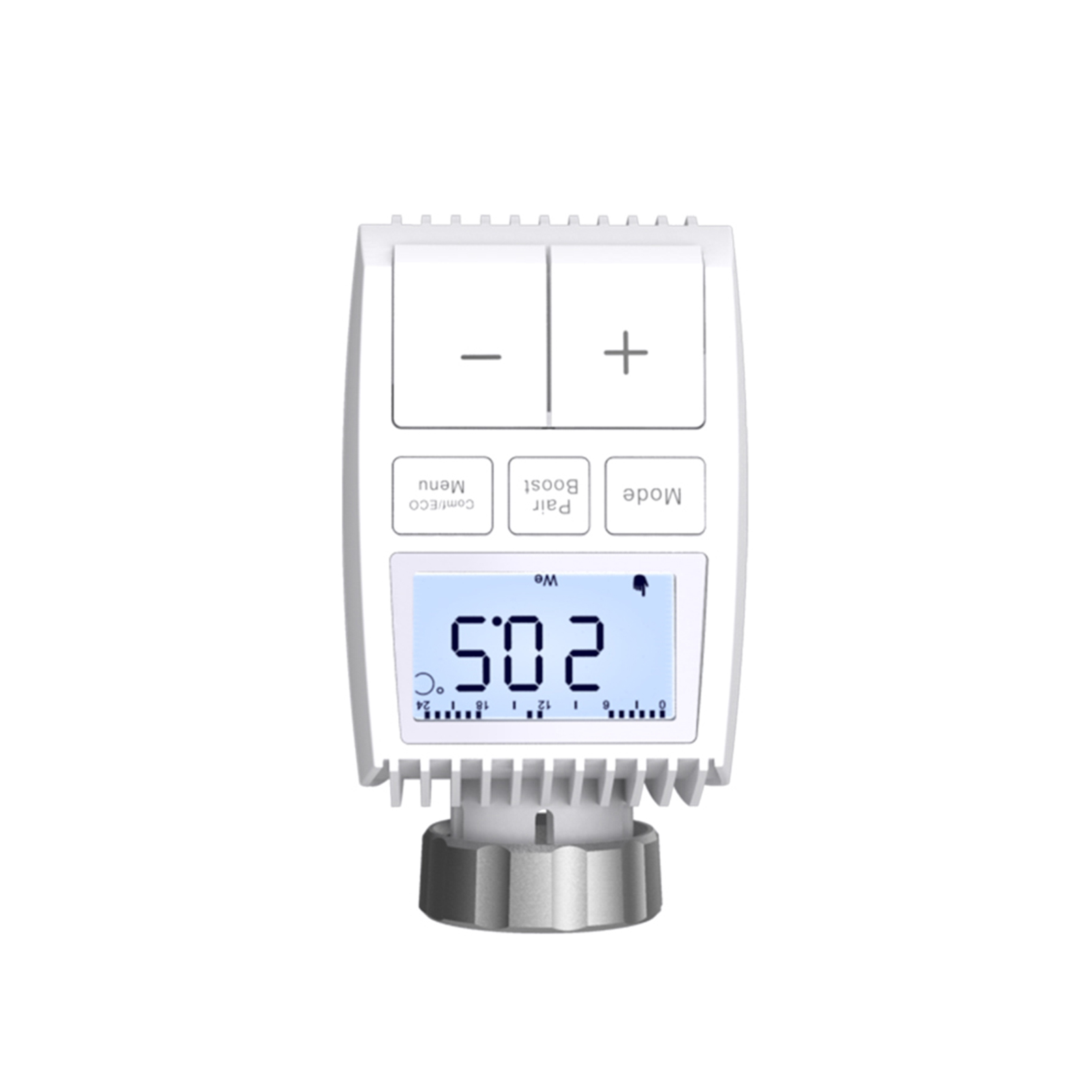 Zigbee 3.0 Heizkörperthermostat, Heizungstemperaturregler, Trv-thermostatventilregler Mit Steuerung Per Mobil- Und Sprach-app, Kompatibel Mit Amazon Alexa Und Google Home (gateway Erforderlich)
