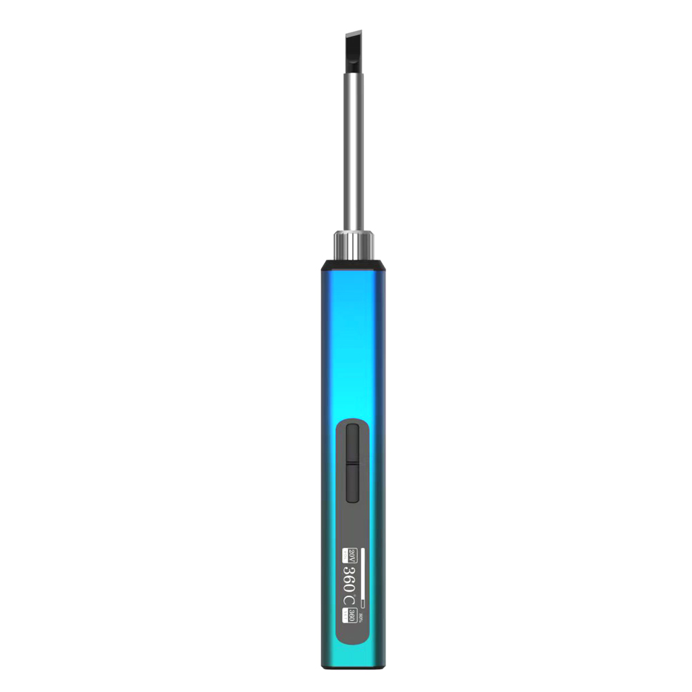 Mini-lötkolben, Tragbar, Intelligent, 65 W Leistung, Lötstation Mit Oled-display, Gehäuse Aus Aluminiumlegierung, Pid-regelung, Präzise Temperatureinstellung 80–420 °c