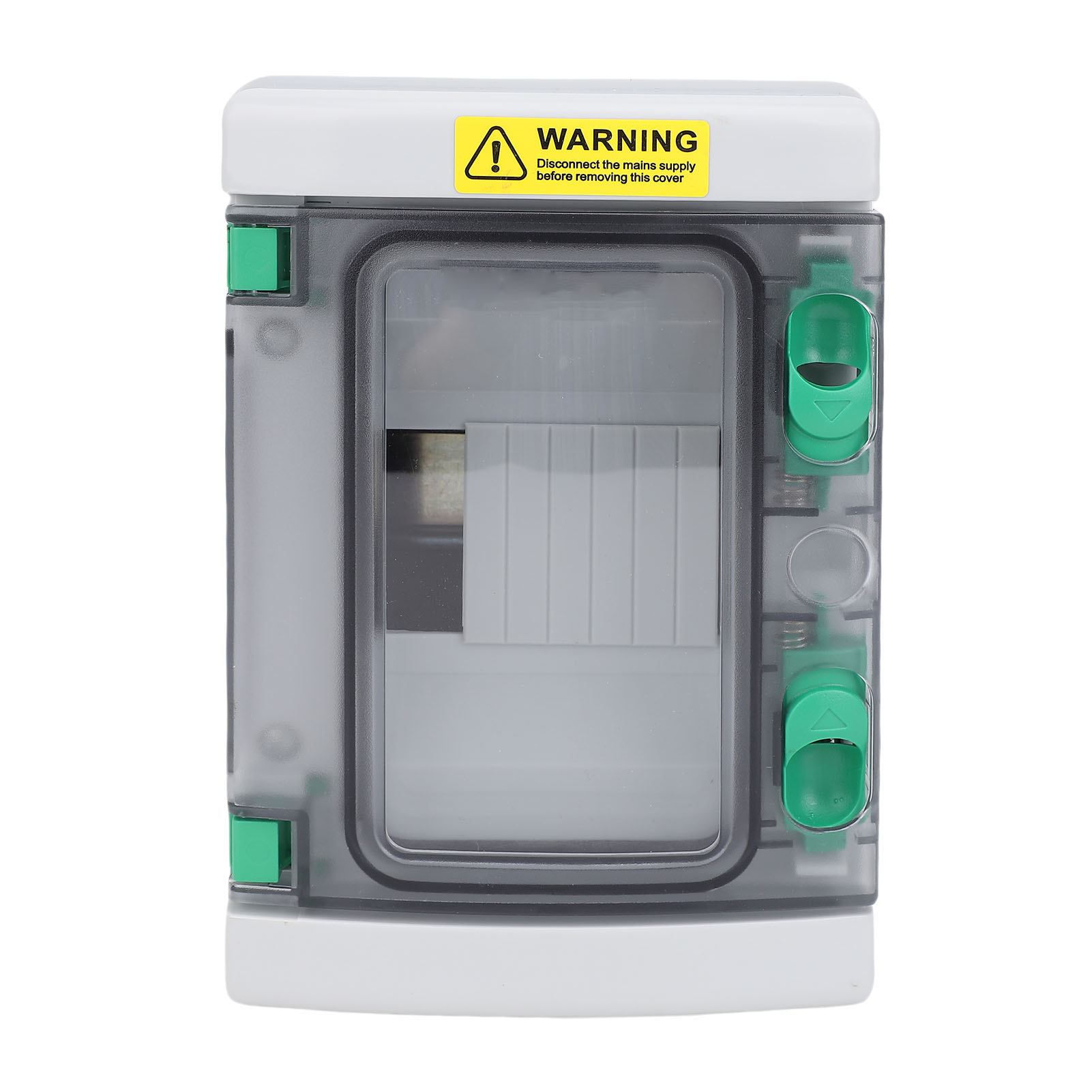 Wasserdichter Elektrischer Außenverteilerkasten, Schutzart Ip66, Mit Transparentem Deckel, 4 Stromkreise, Für Industrielle Anwendungen