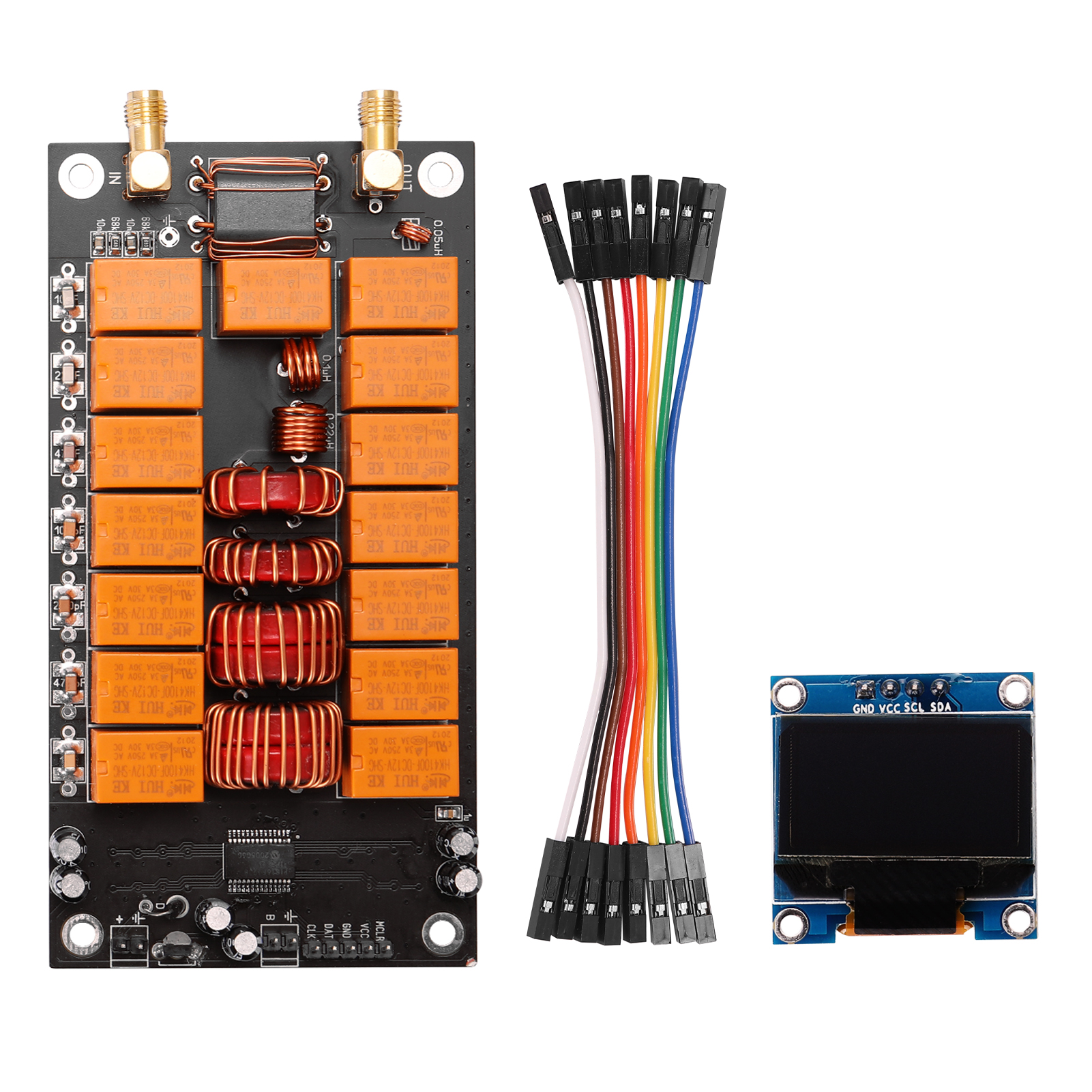 Atu-100 Diy-kit 1,8–50 Mhz Automatischer Antennentuner + Oled-display Mit Programmierter Firmware, Zubehörverstärker-empfänger
