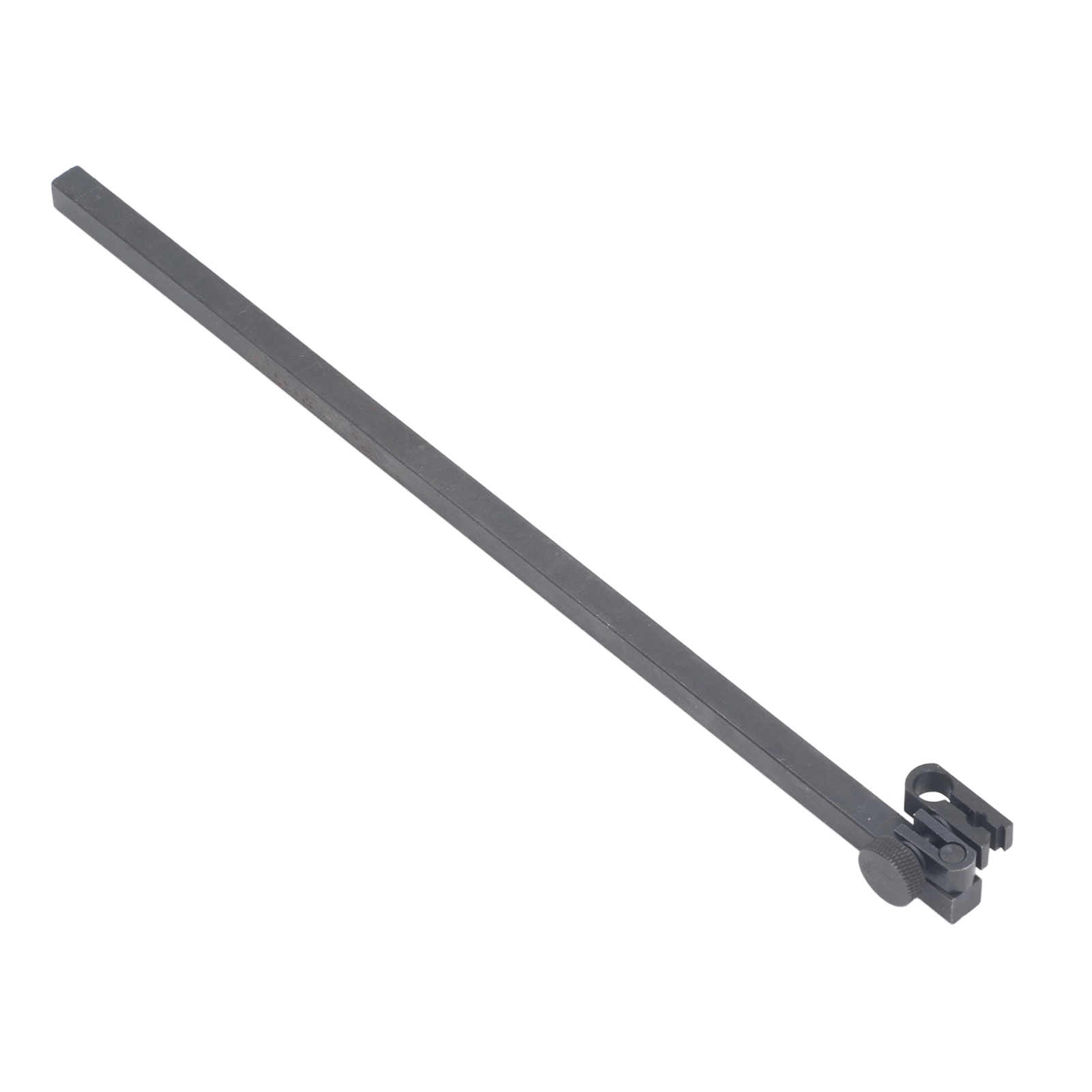 Rechteckige Messuhr-trägerstange Aus Aluminiumlegierung Mit Verlängerungsstange 9x9x300mm, Befestigungslöcher 6 Und 8mm