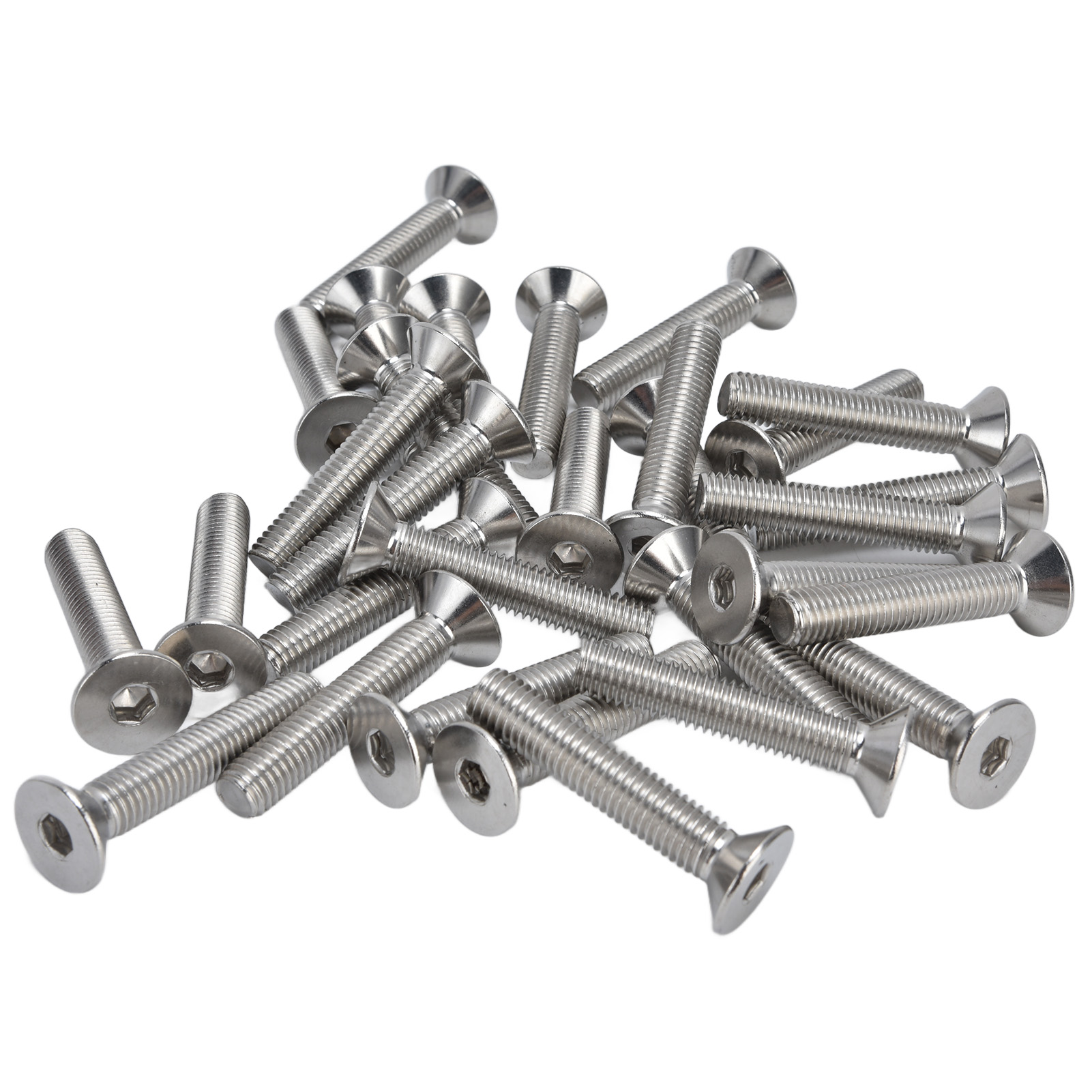30 M10 X 70 Sechskant-senkkopfschrauben Aus Edelstahl A2, 10 Mm Lang, Für Industrielle Befestigungen
