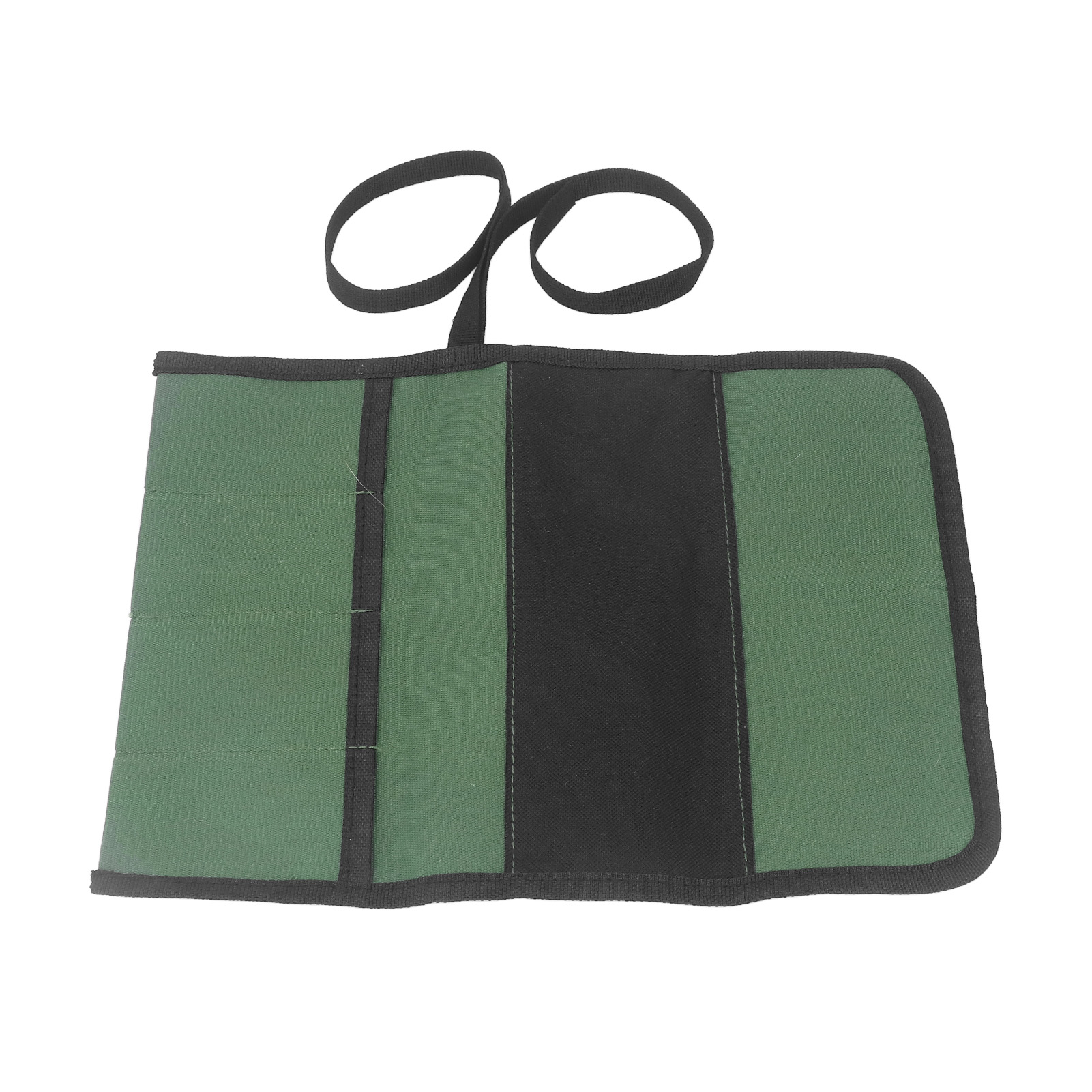 Aufrollbare Messertasche Aus Canvas Mit 4 Fächern, Faltbar Und Robust, Küchenbesteckhalter Für Zuhause