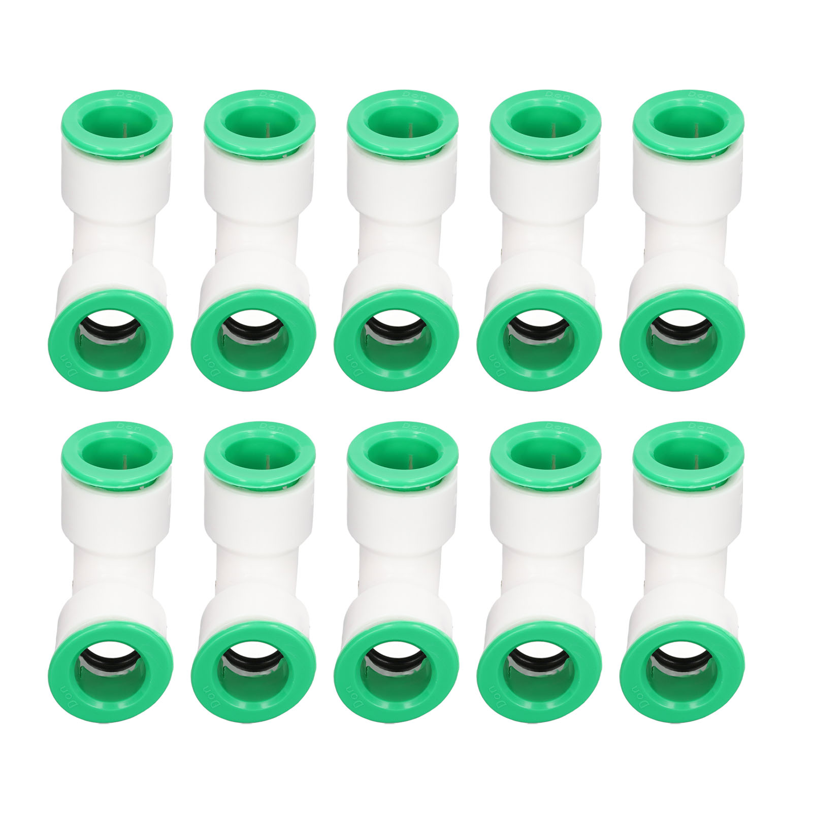 Packung Mit 10 Ppr-winkelverschraubungen Für Gartenschläuche, Schnellkupplung, Für Schwimmbäder, 20 Mm / 0,79 Zoll