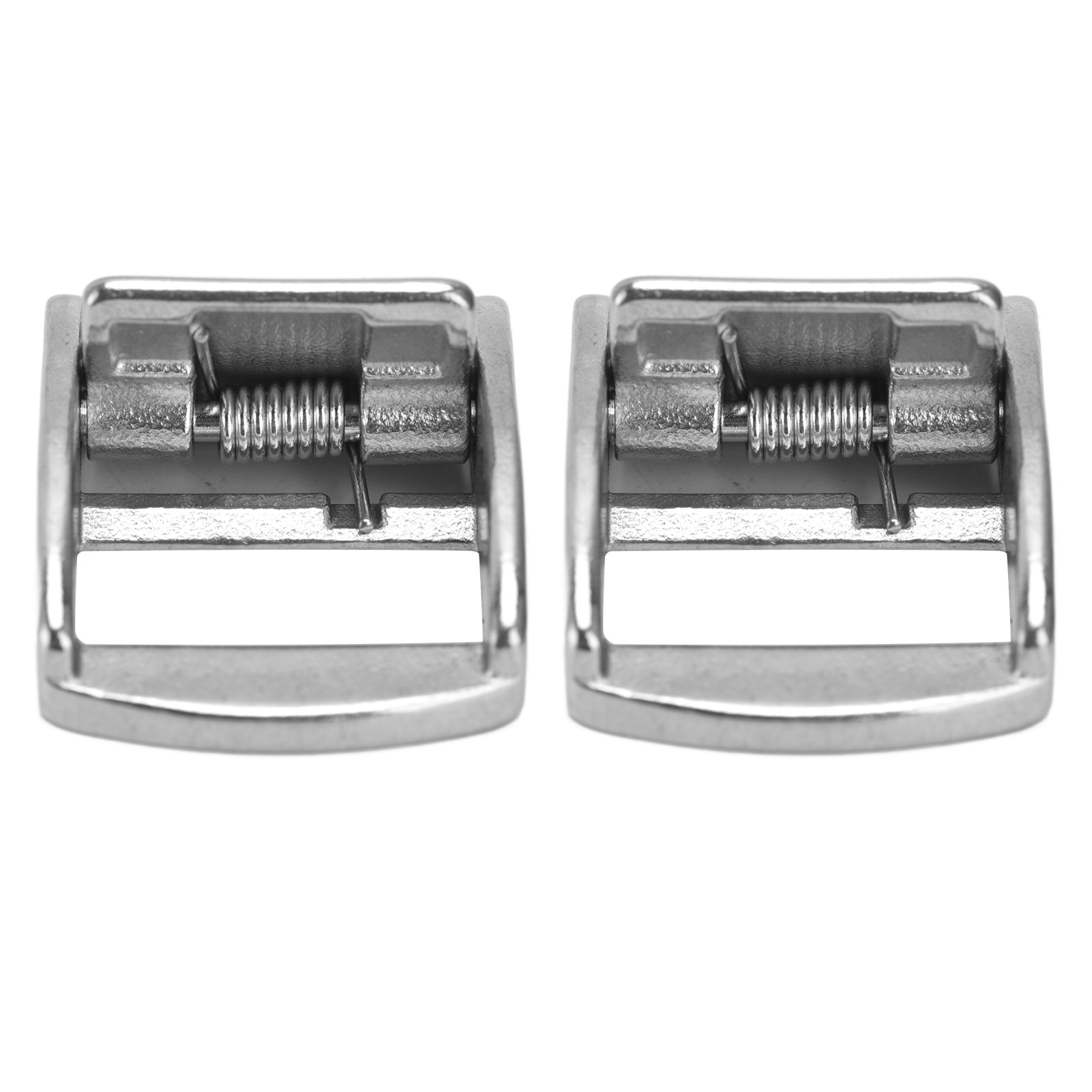 2x 316 Edelstahl-federschnallen-gurtspanner 27 Mm