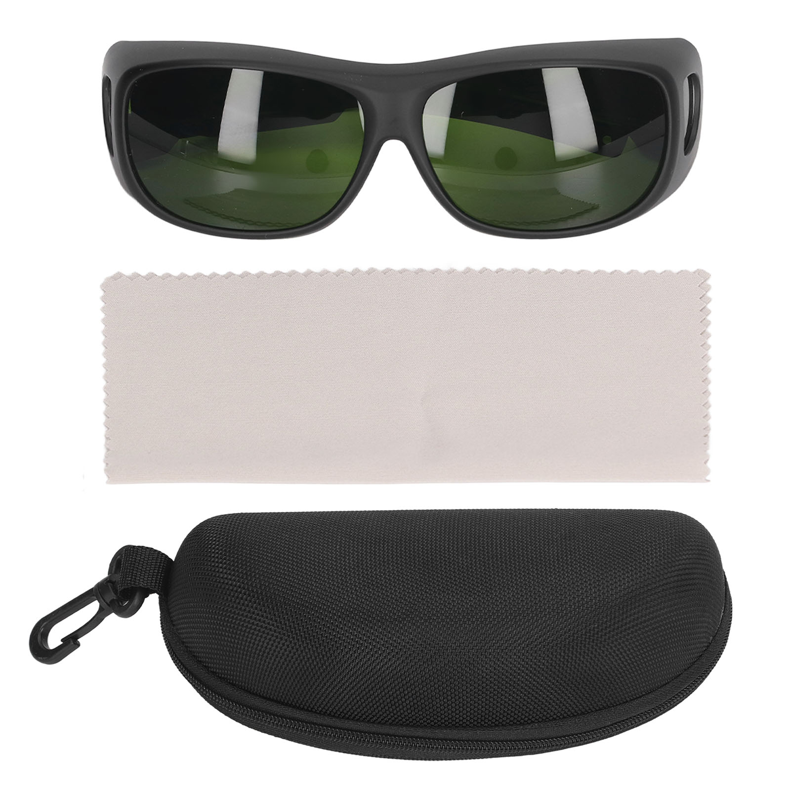 Leichte, Kratzfeste Und Uv-beständige Schweißerbrille Aus Pc-nylon Für Elektroschweißen, Hellgrün Ir3.0
