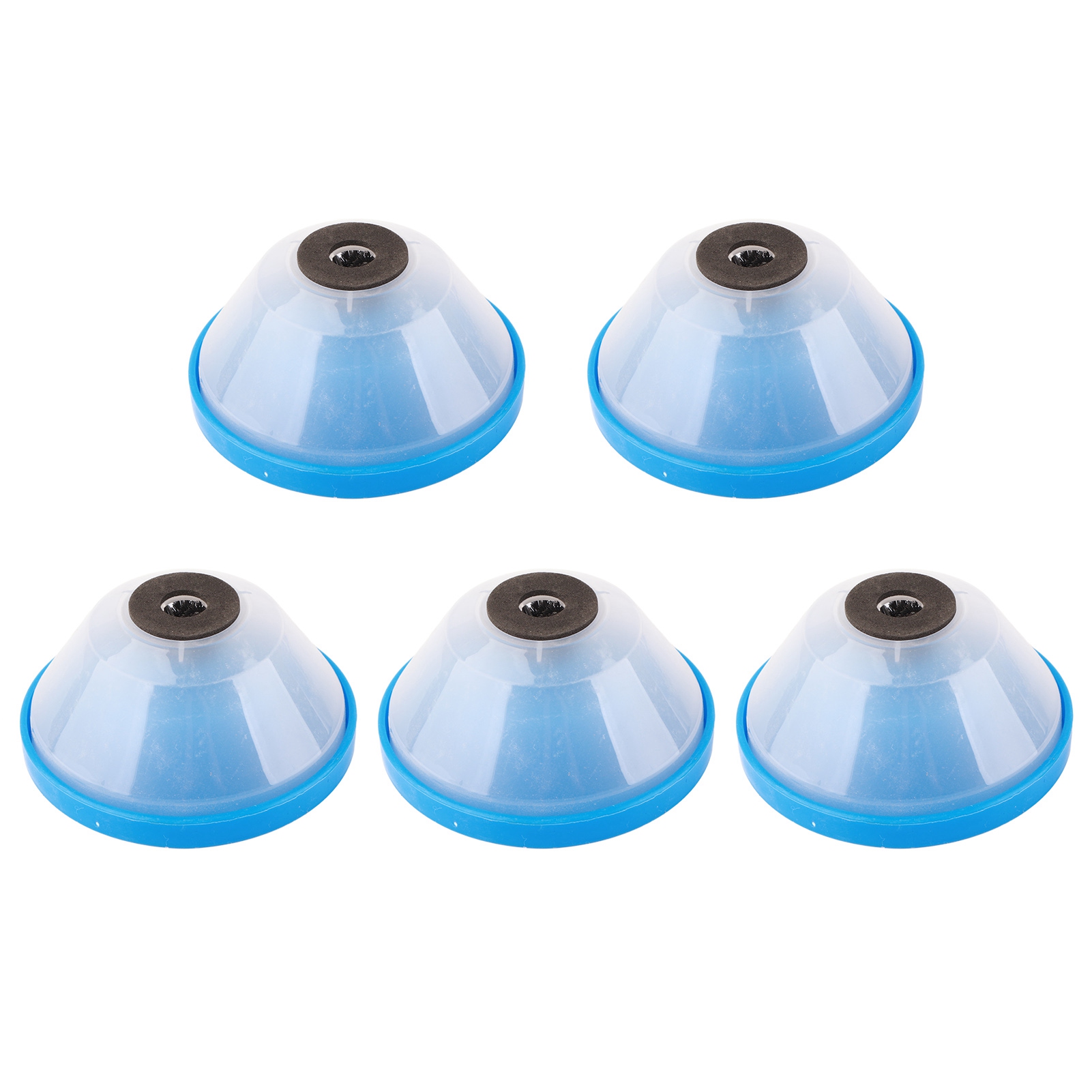Set Mit 5 Abs-antivibrations-schwamm-staubabsaugnäpfen Zum Bohren, Für Decken Und Wände