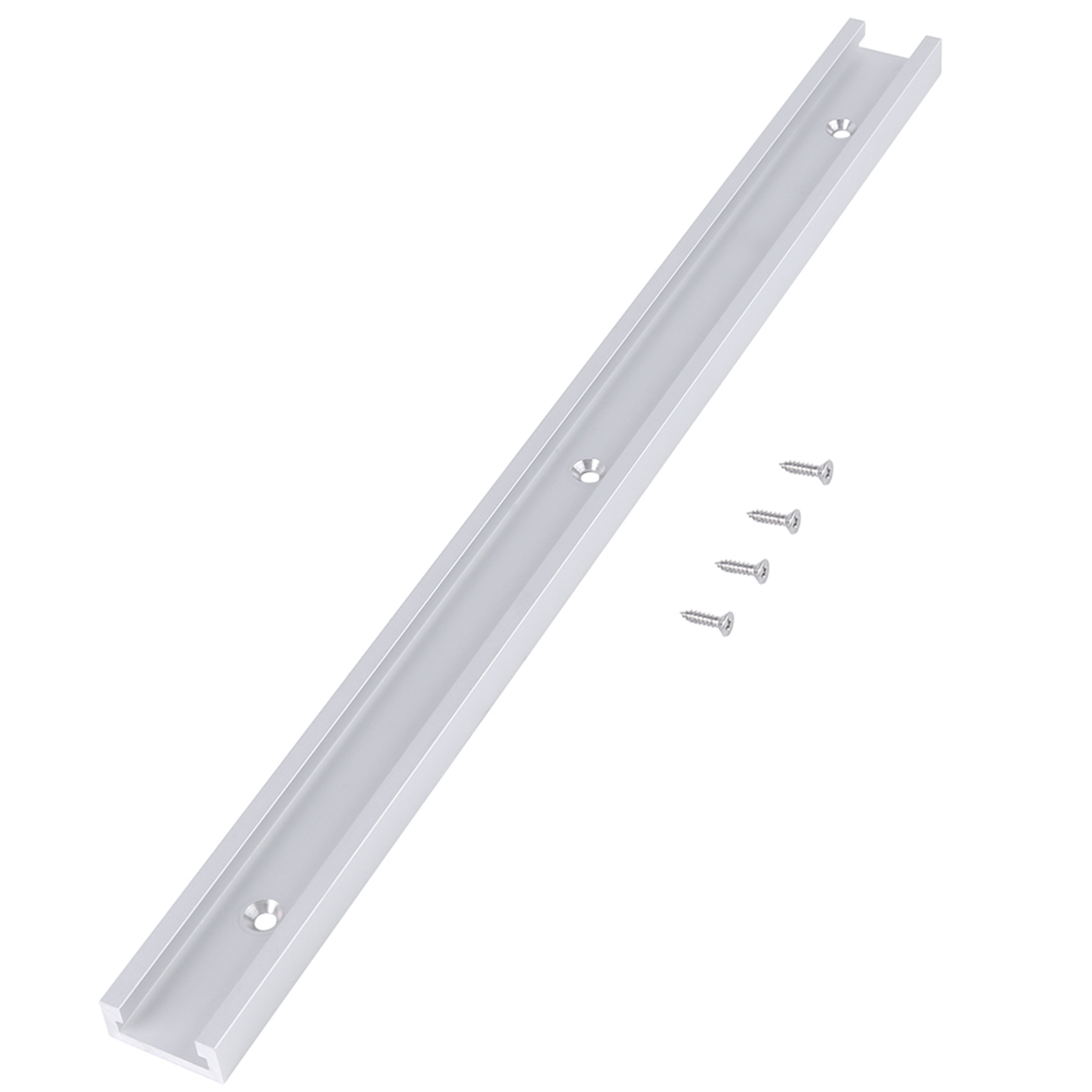 400 Mm T-schiene Aus Aluminiumlegierung Mit Selbstschneidenden Schrauben Für Tischlerarbeiten
