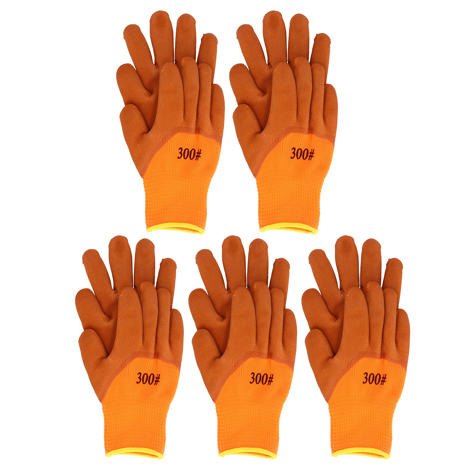 Paar Warme, Strapazierfähige Thermo-nylon-winterarbeitshandschuhe Für Extreme Kälte