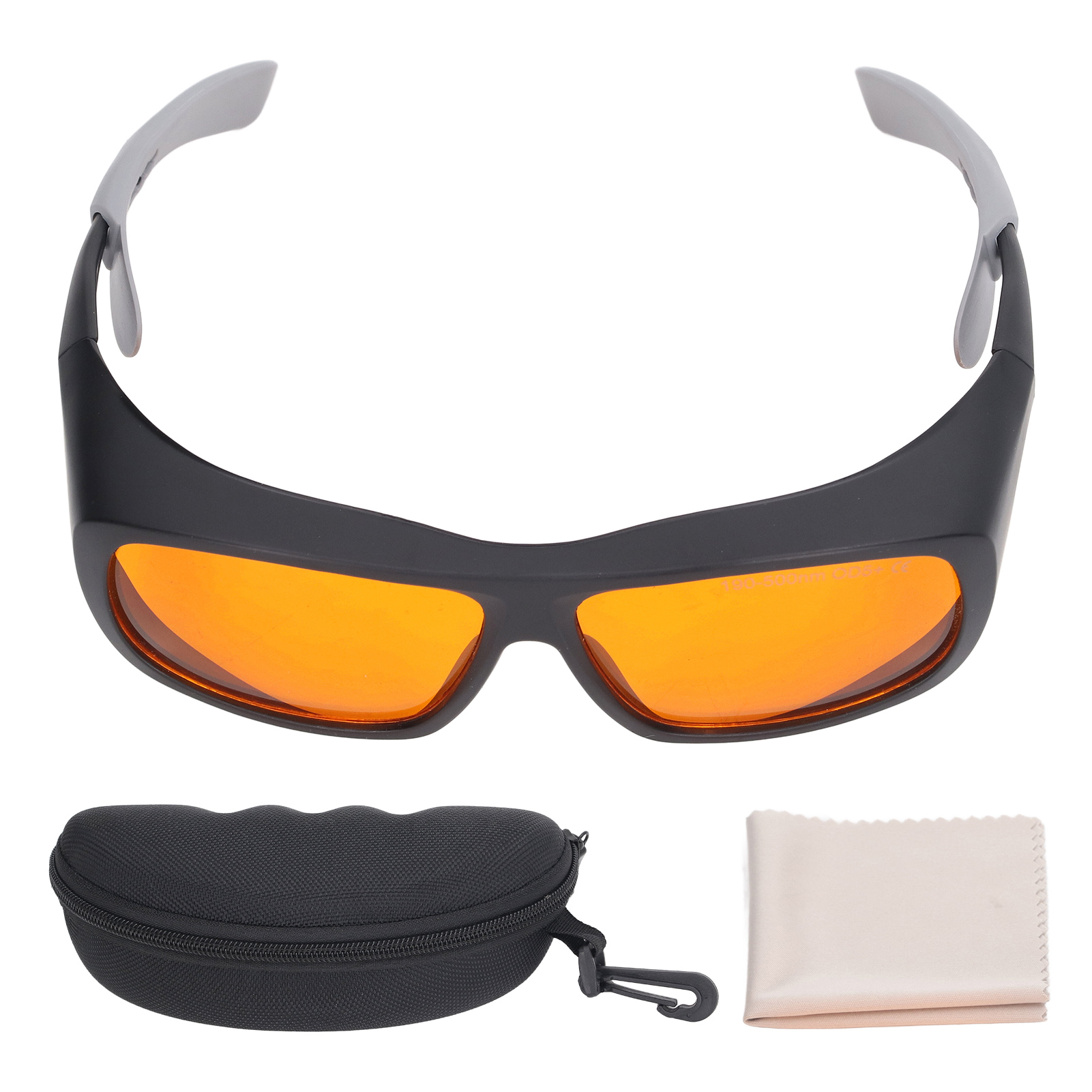 Professionelle Laserschutzbrille Od 5, 190 Bis 500 Nm, Augenschutz Für Lasergravierer Und Graviermaschinen