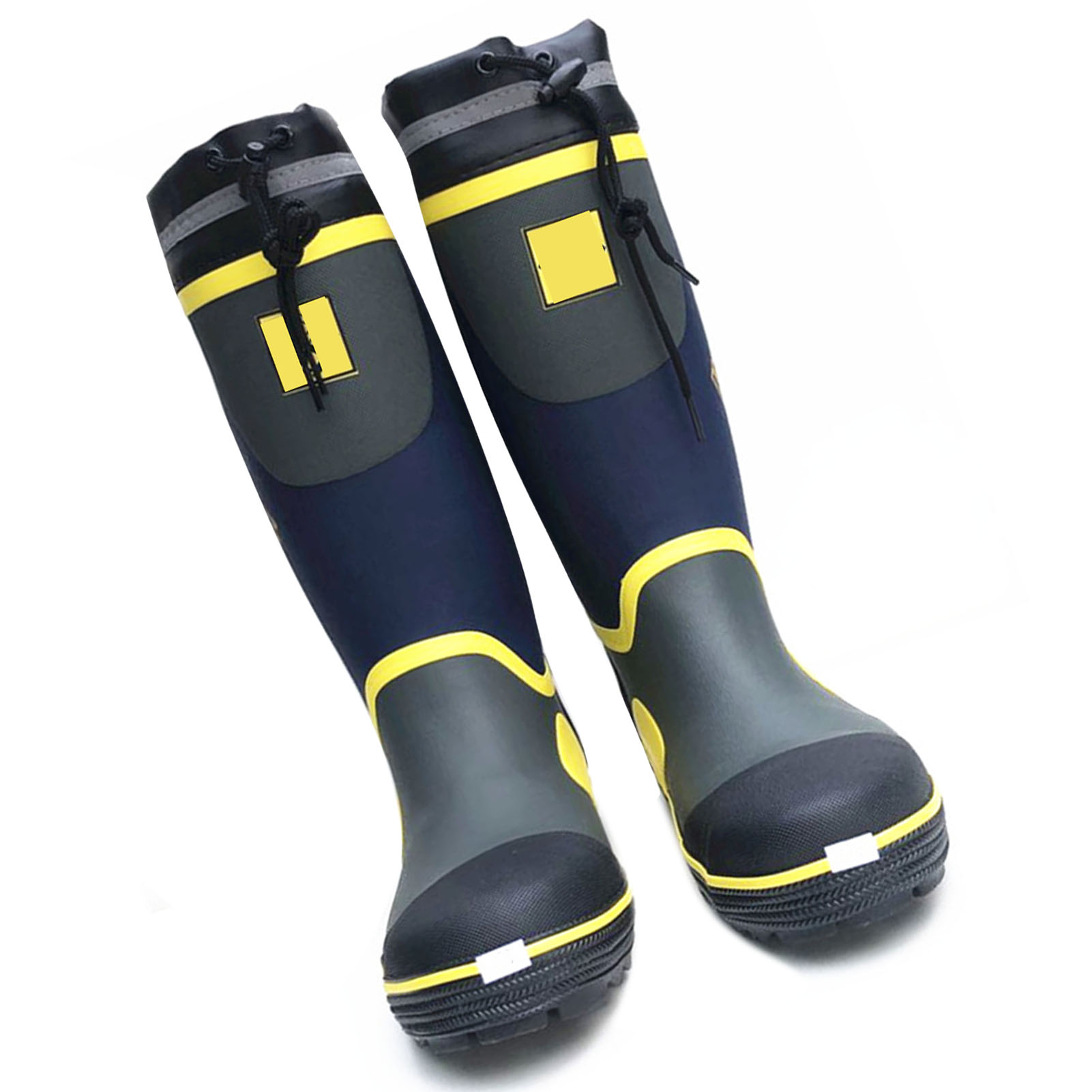 Arbeitsstiefel Aus Gummi Mit Stahlsohle Und Zehenschutzkappe, Flexibel, Wasserdicht, Zum Angeln, Gärtnern Und Für Den Outdoor-einsatz, Xl (passend Für Schuhgrößen 45-46)