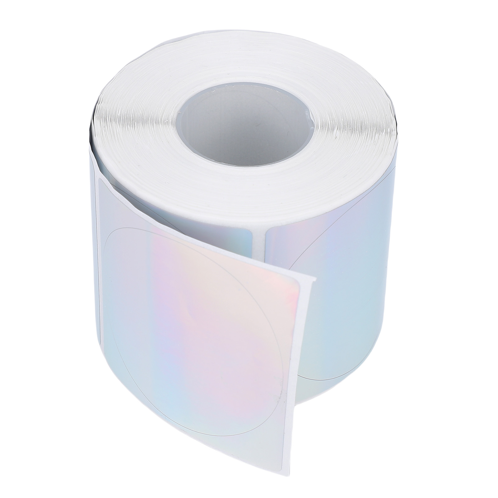 Rolle Mit 400 Runden, Selbstklebenden Hologramm-etiketten (2 Zoll Durchmesser) Aus Thermodirektpapier Für Bastelarbeiten Und Dekorationen
