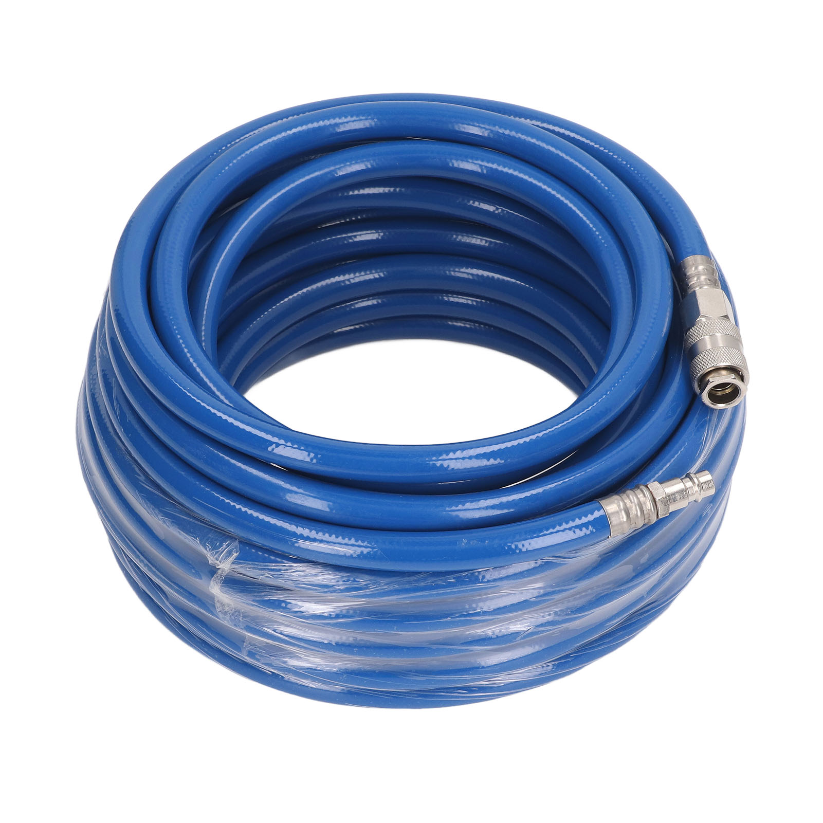 15 M (49,21 Ft) Leichter, Flexibler Hochdruck-druckluftschlauch Aus Pvc Mit 1/4-zoll-npt-schnellkupplung