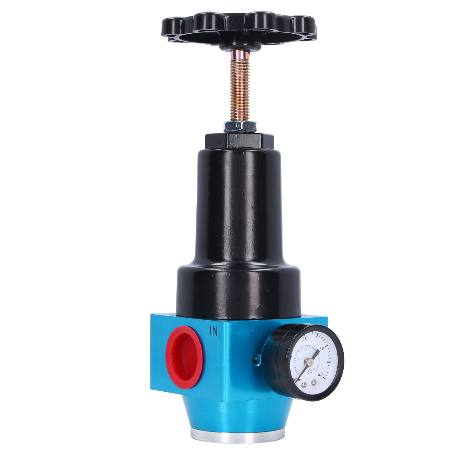 Pneumatischer Luftdruckregler, Druckbegrenzungsventil Mittlerer Kapazität, Kontrolldruckmanometer Qtyh-25 G1
