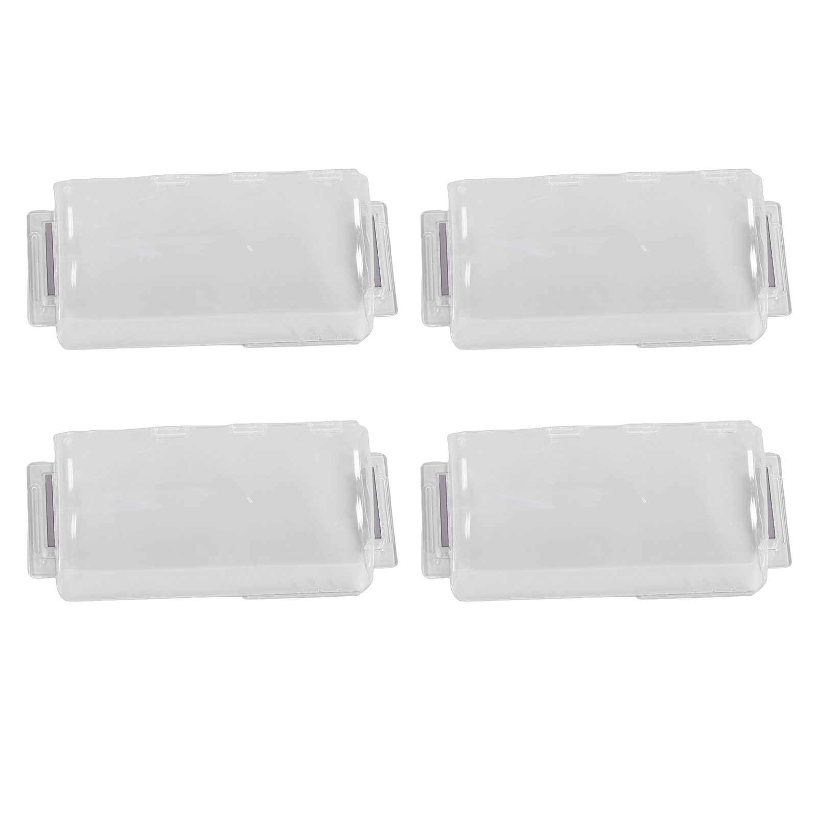 Set Mit 4 Verstellbaren Magnetischen Luftabweisern Für Lüftungsöffnungen Mit Einem Durchmesser Von 22,86–38,1 Cm, Zur Montage An Decke, Boden Oder Wand.