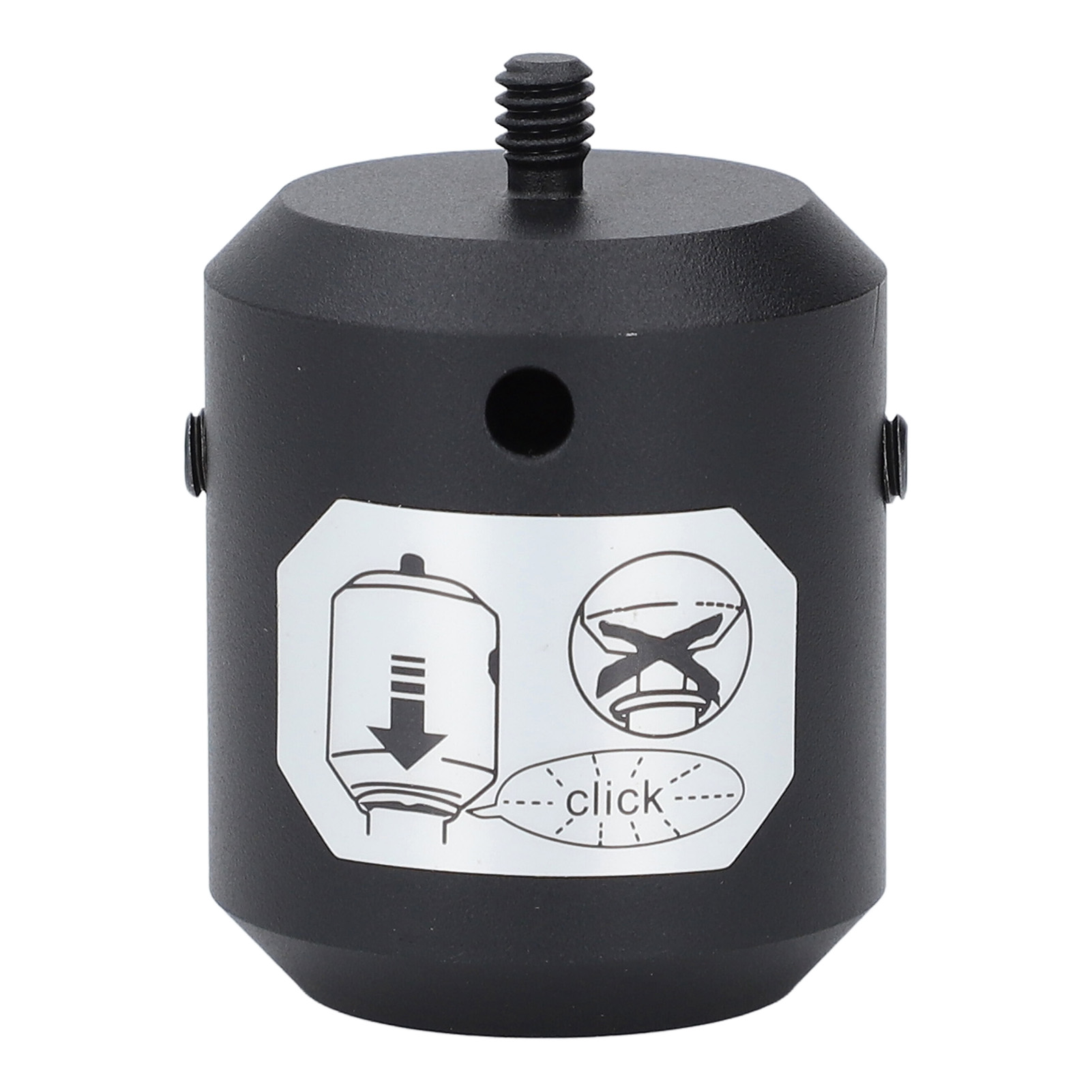 5/8-11 Auf 1/4 Zoll Prismenadapter Aus Aluminiumlegierung Für Rtk Gps-topografiemast-totalstations-zentrierachsenbasis