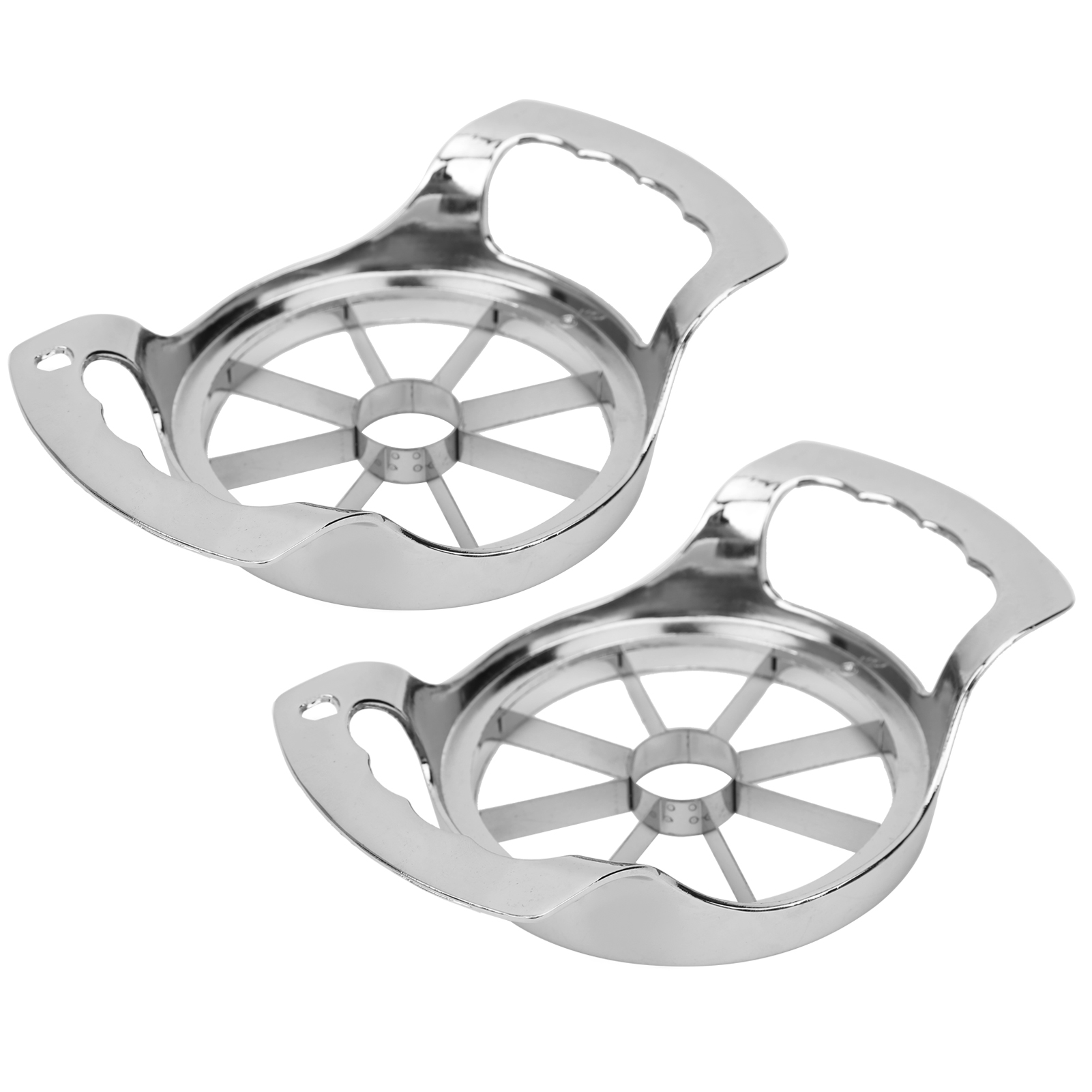 Set Mit 2 Obstschneidern Aus Edelstahl 304, Schnellbirnenschneider, Küchenhelfer, 8,9 Cm