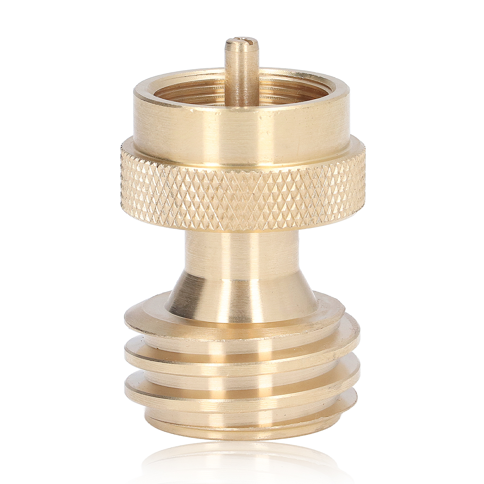 Kleiner Adapter Aus Messing Für Butangasflaschen Zum Nachfüllen Für Camping