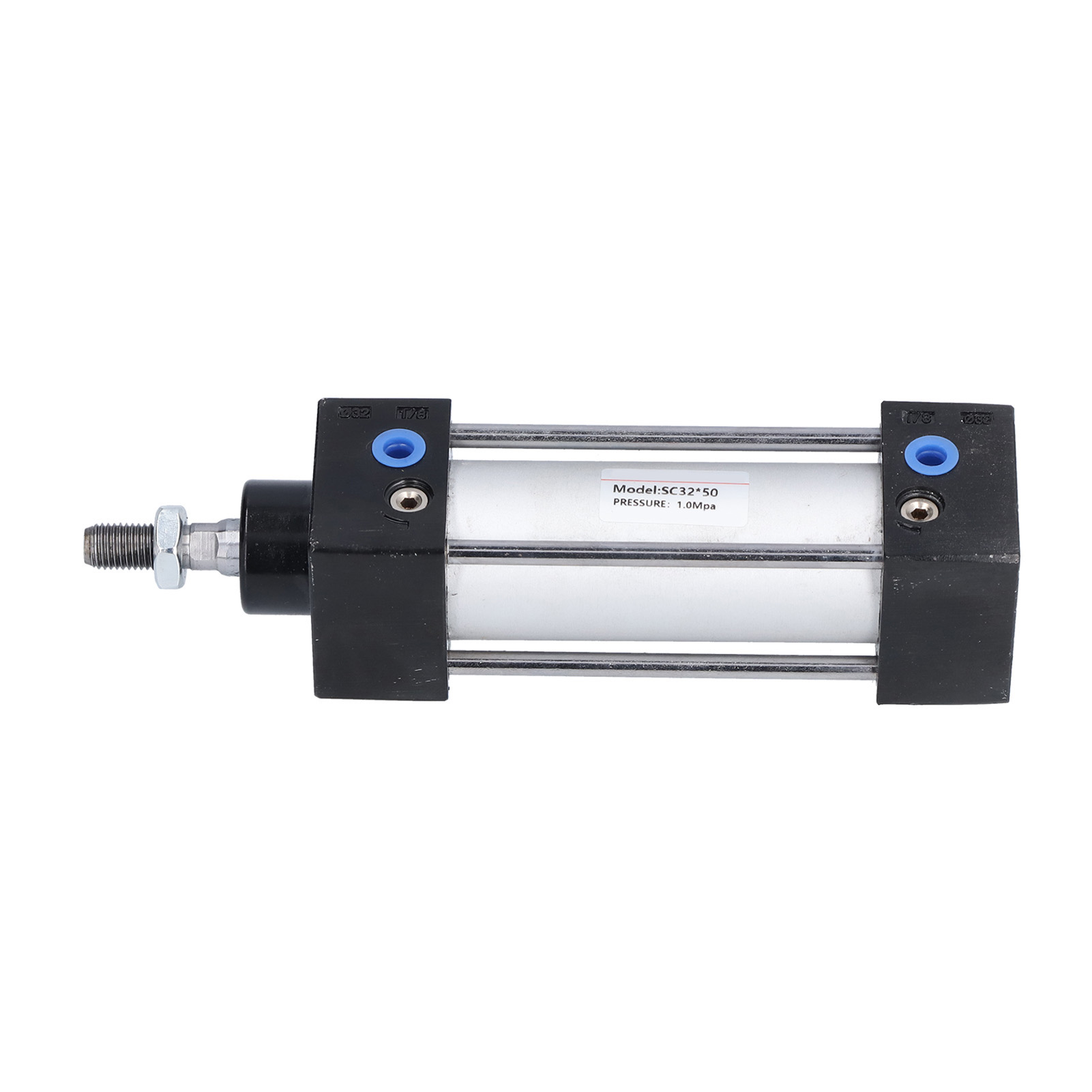 Pneumatischer Luftzylinder Sc 32 X 50 Mit Bohrung Aus Korrosionsbeständiger Aluminiumlegierung Für Automatisierte Anlagen