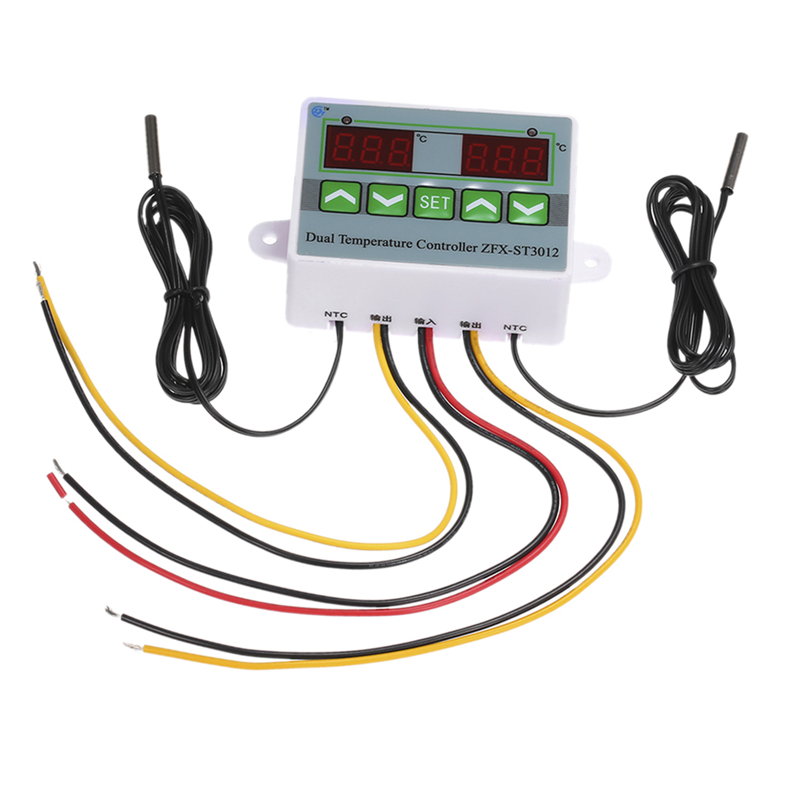 Zfx-st3012 220v/1500w Intelligenter Digitaler Mikroprozessor-temperaturregler Mit Dual-display, Elektrischem Thermostat Und Temperaturregler