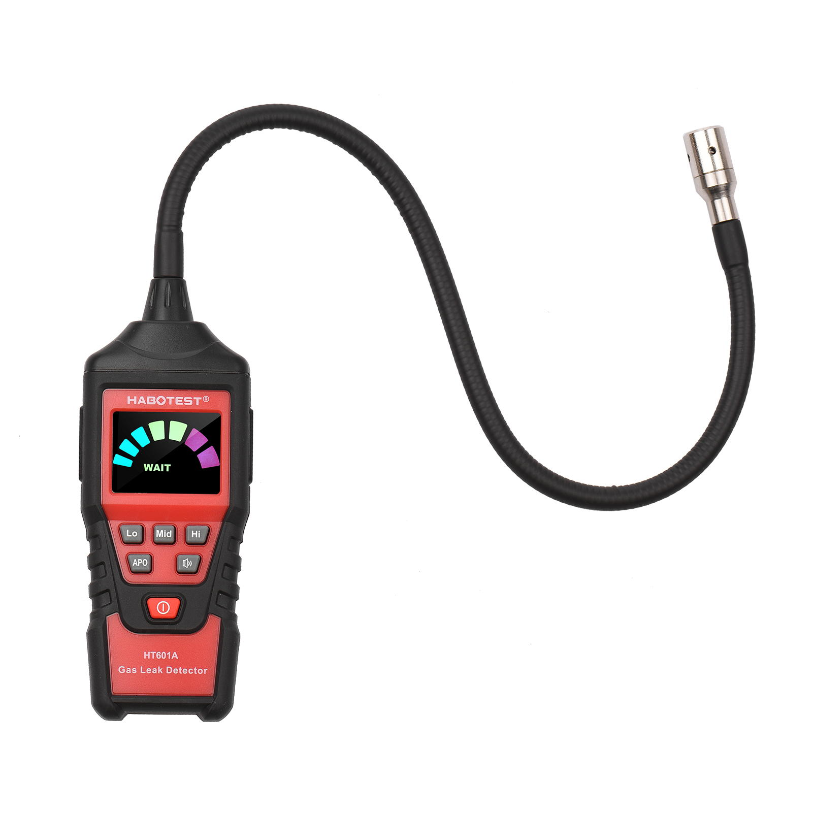 Habotest Ht601a Tragbares Gasanalysegerät, Gaslecksuchgerät Für Den Haushalt, Gassensor, Ppm-messgerät, Methankonzentrationsalarm